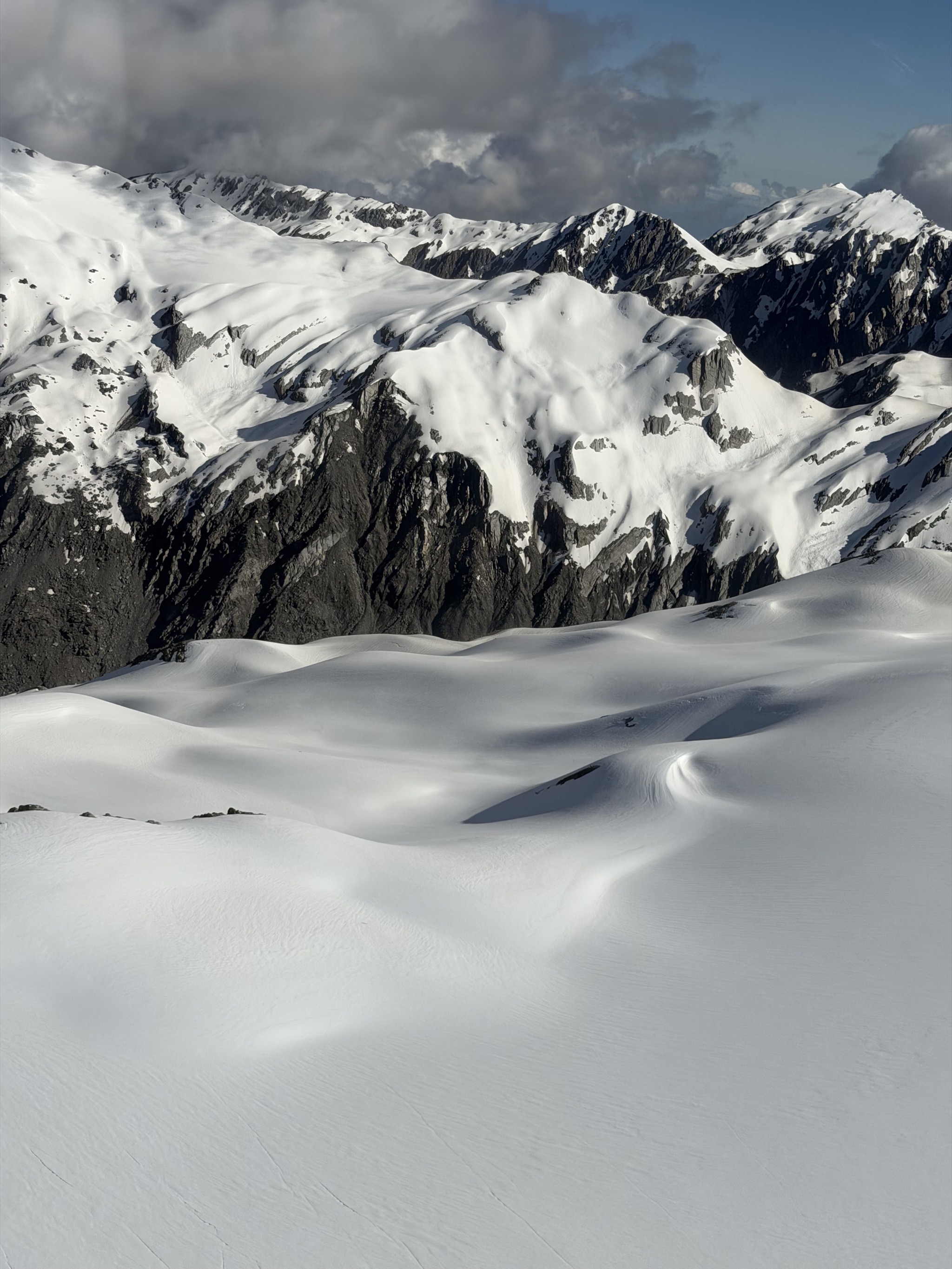 Snowy mountains
