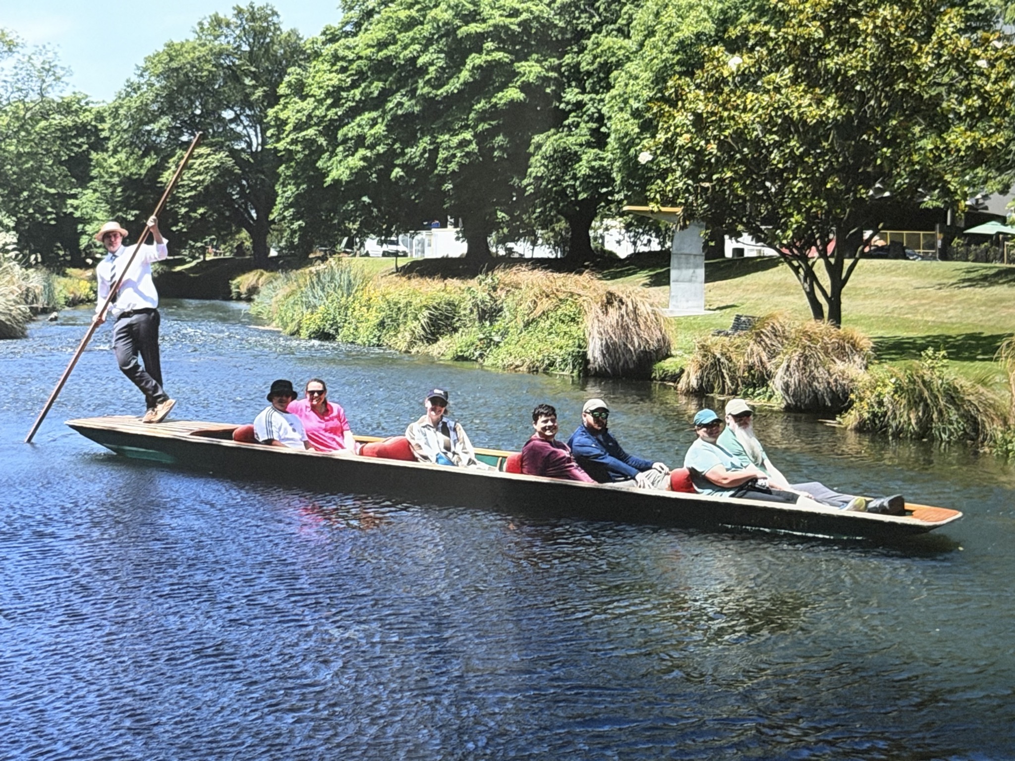 Punting on the Avon