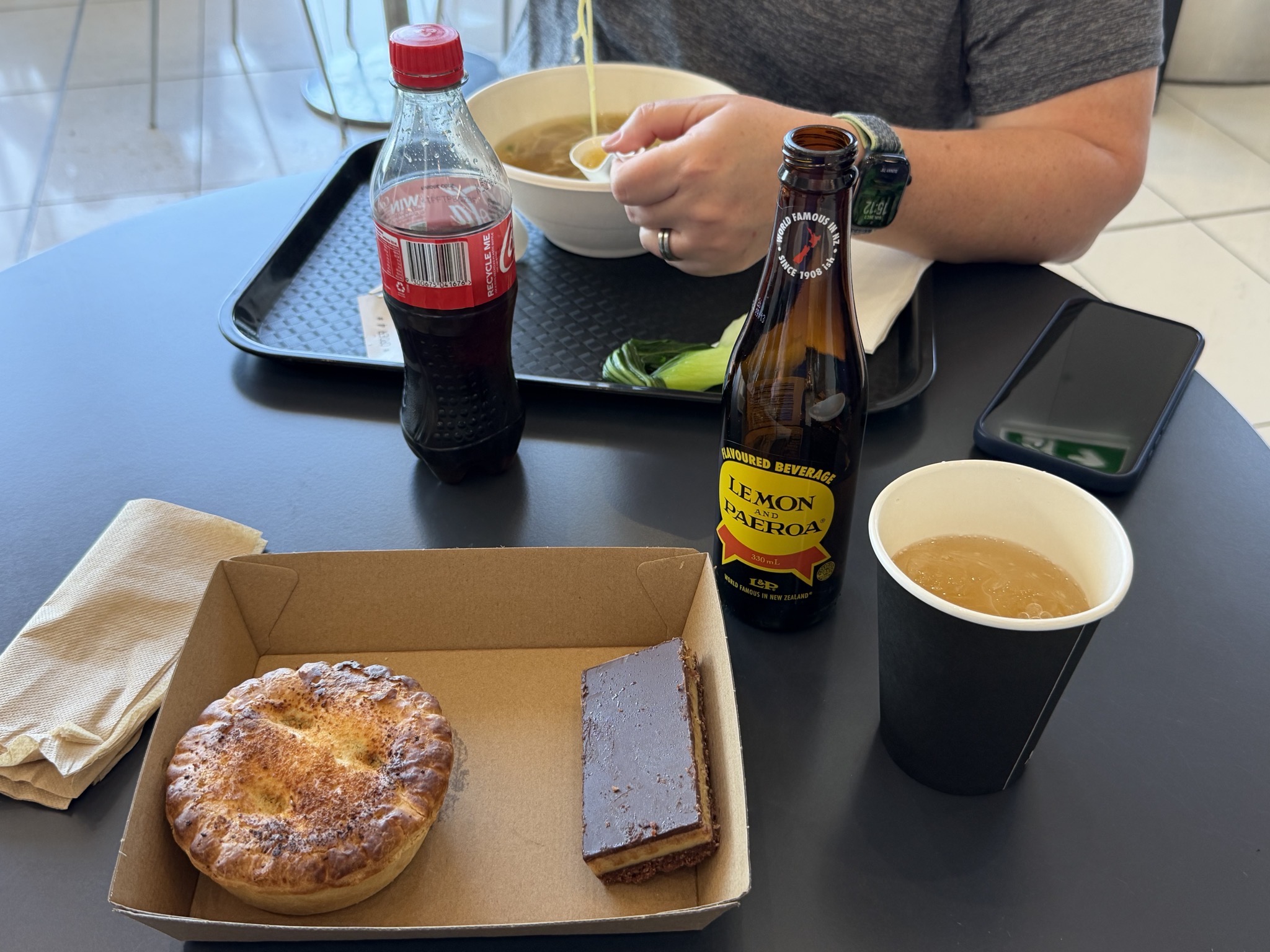 Last pie, slice, and L&P