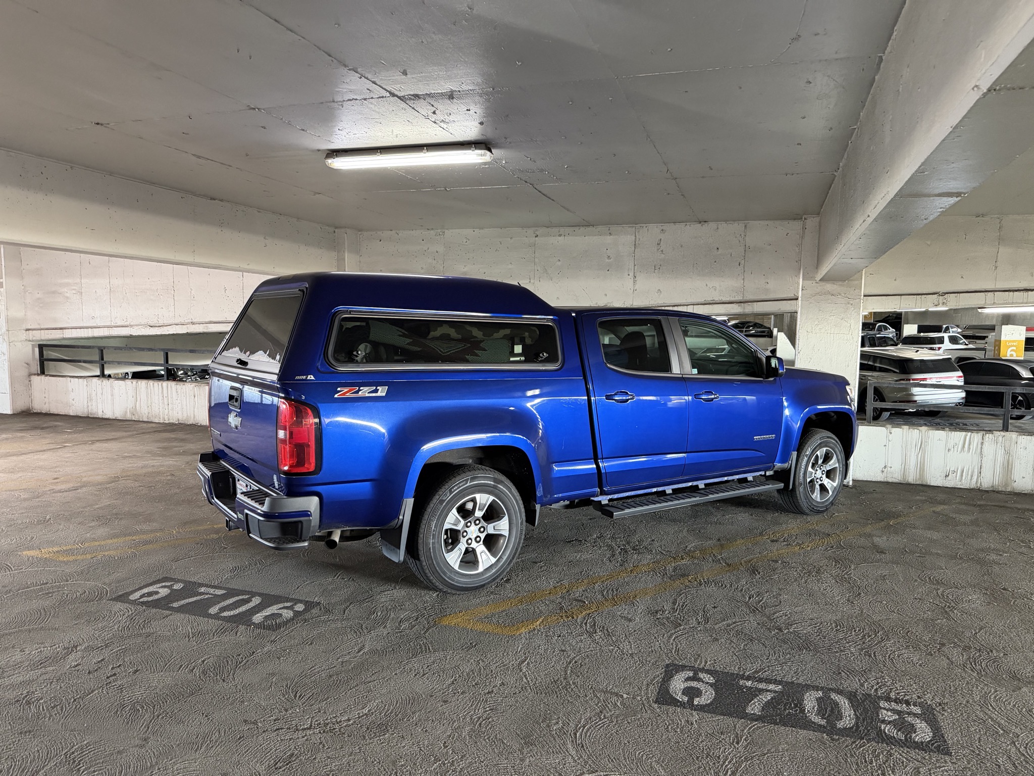 Our truck was still there!