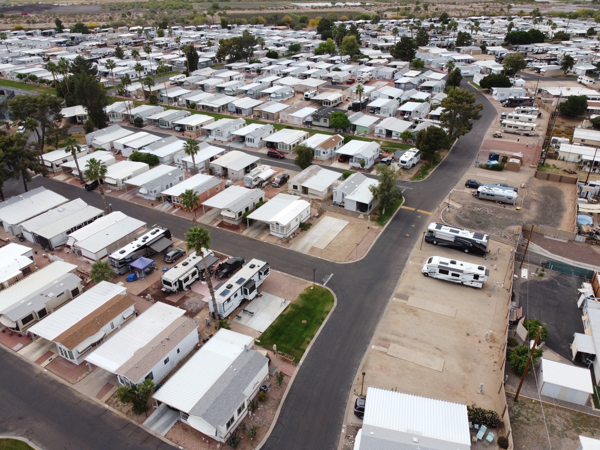 Aerial view of other sites