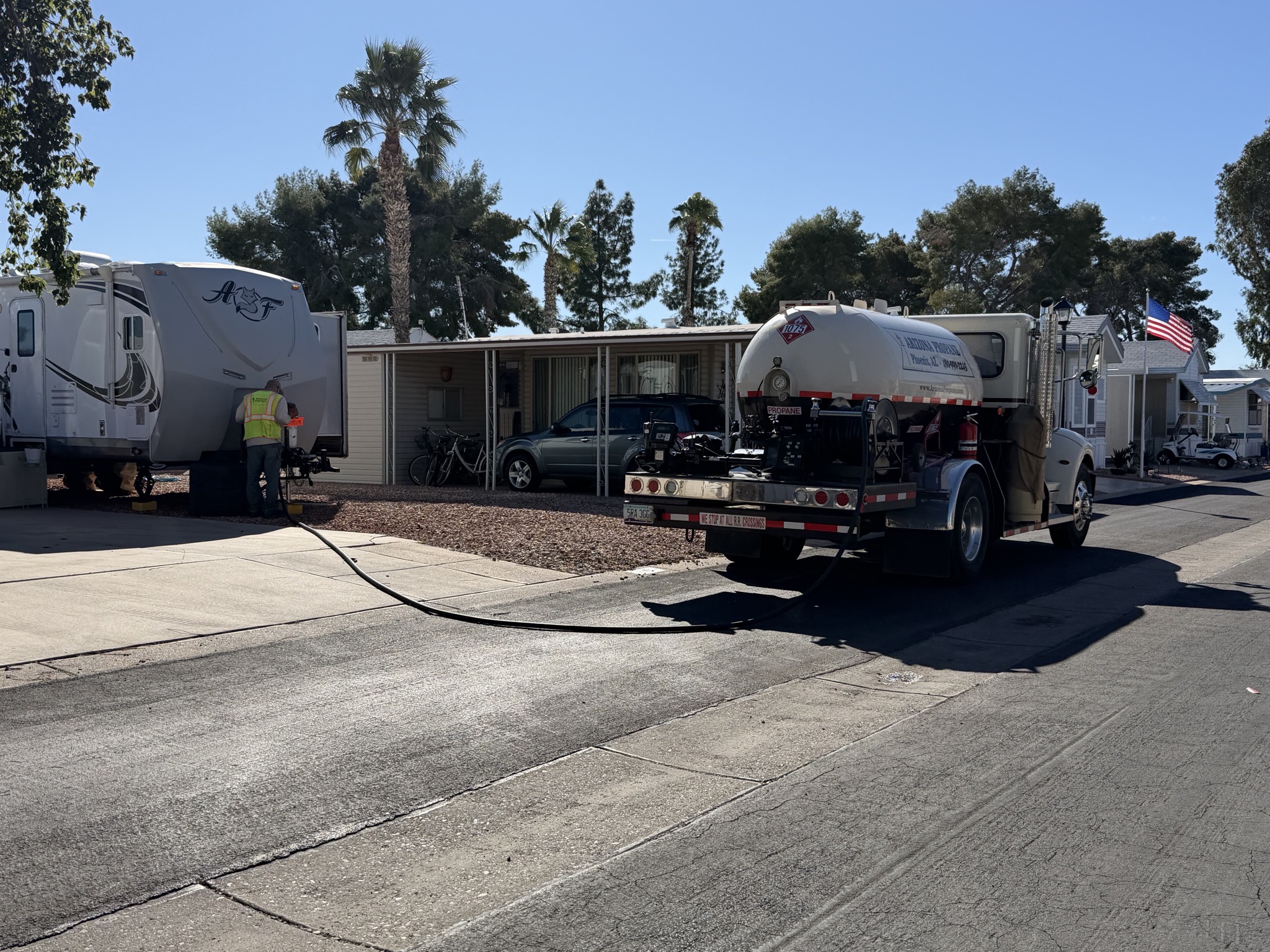 Propane fill