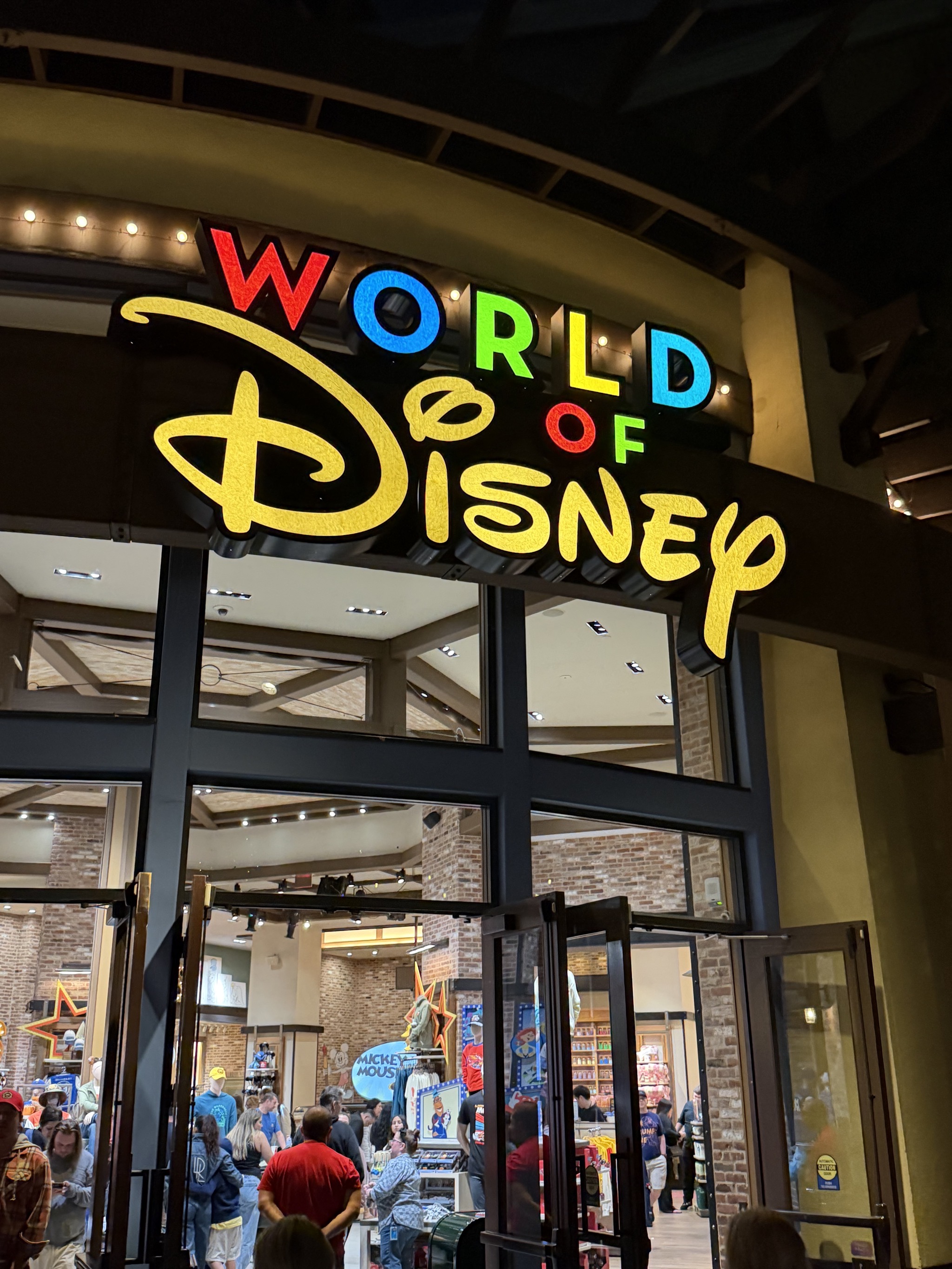 World of DIsney store