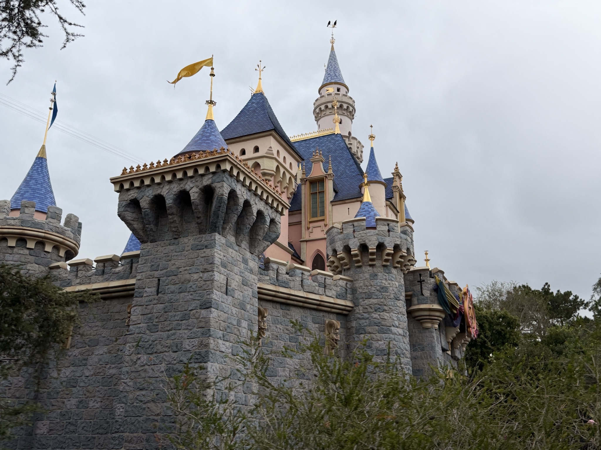 Side of castle