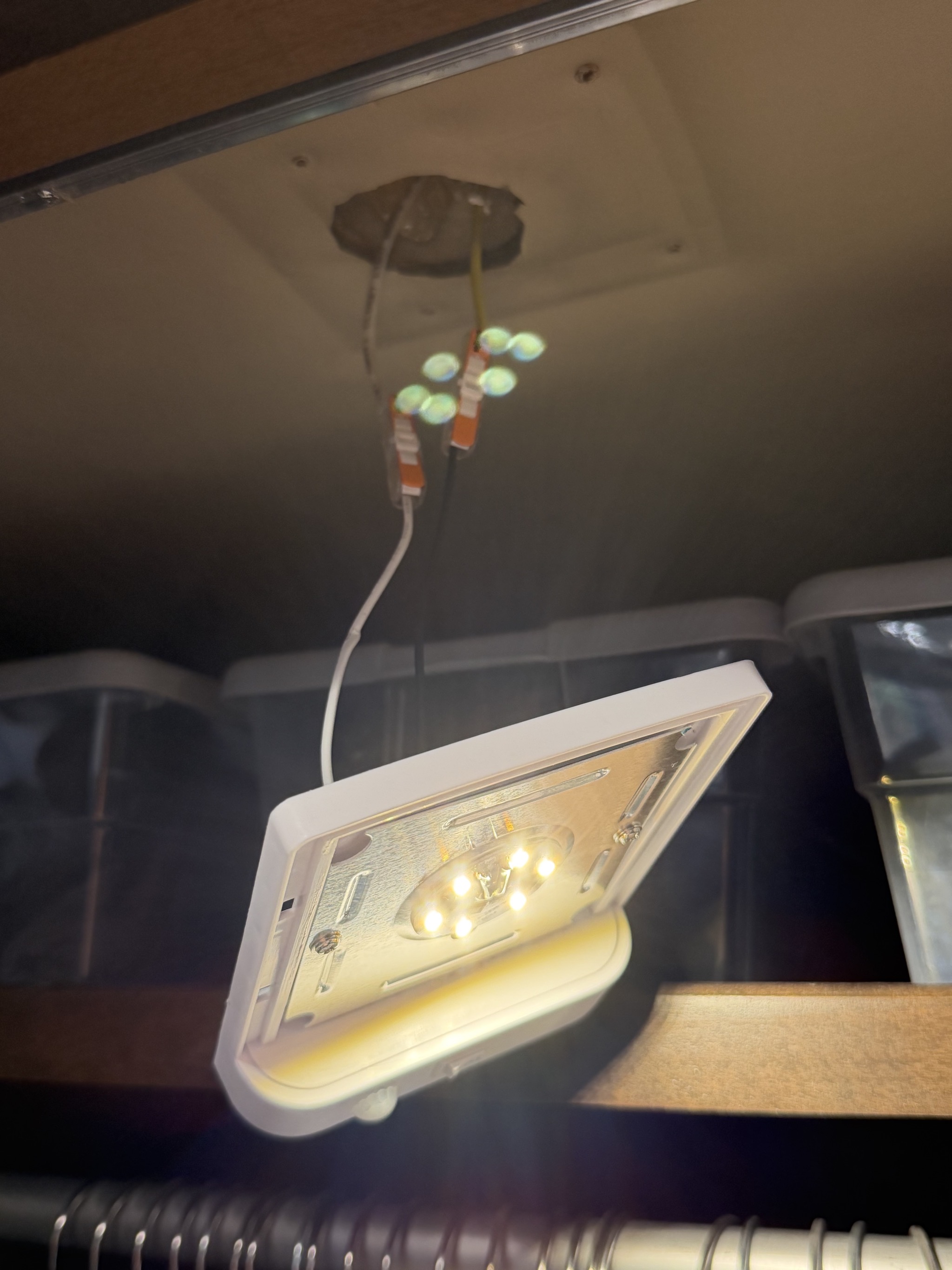 Replaced light