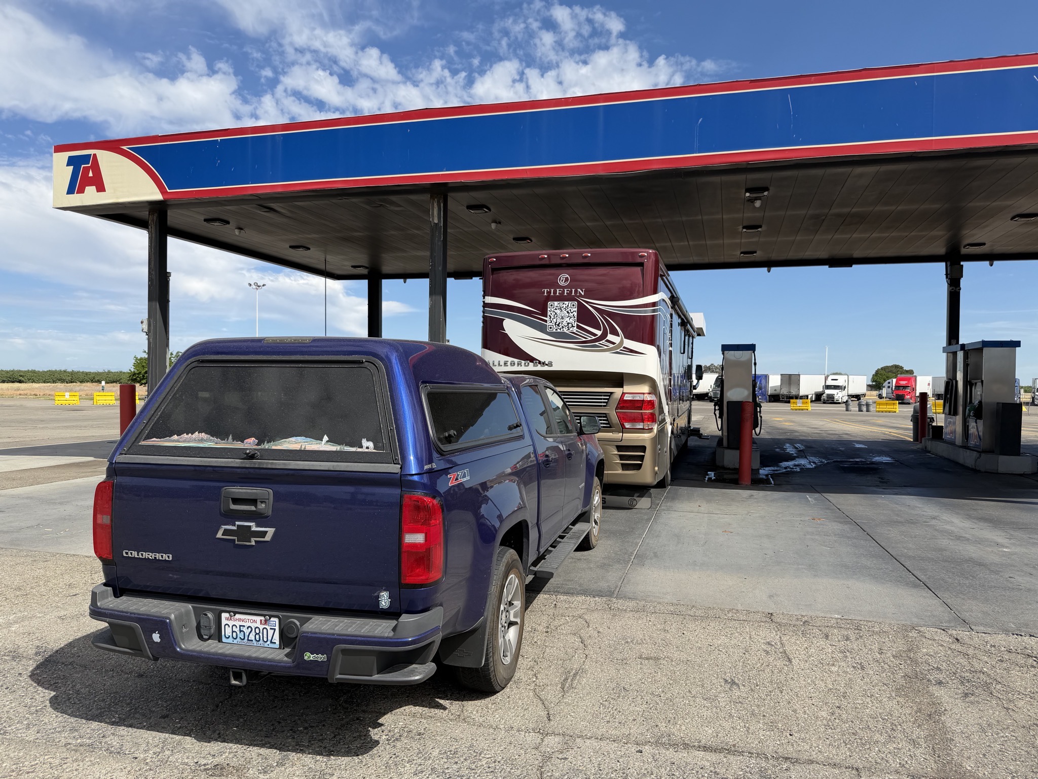 Fuel stop