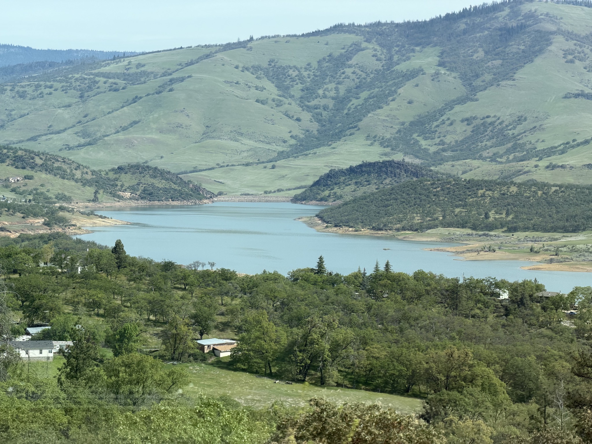 Emigrant Lake looking mostly full