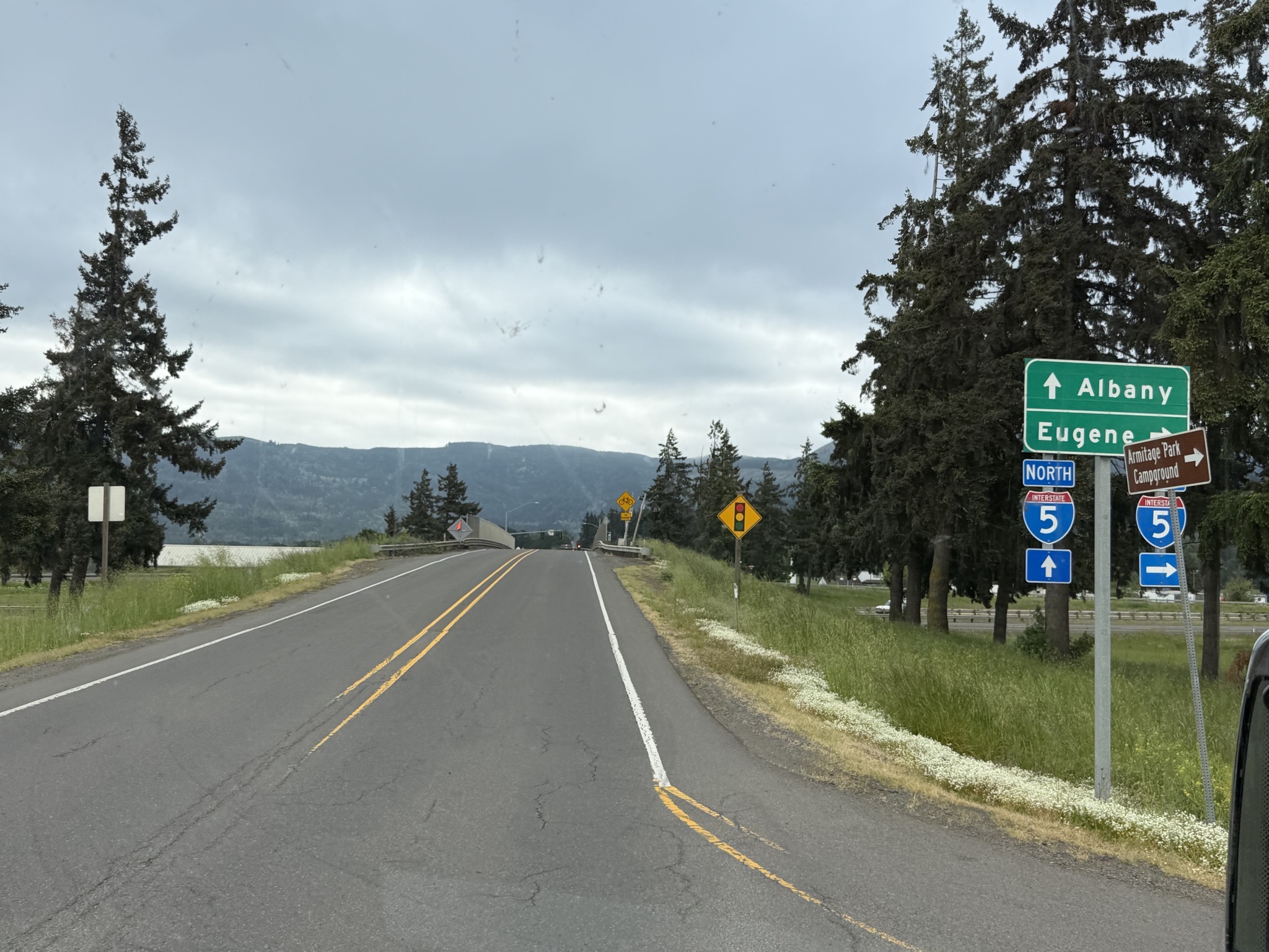 Heading to I-5 North
