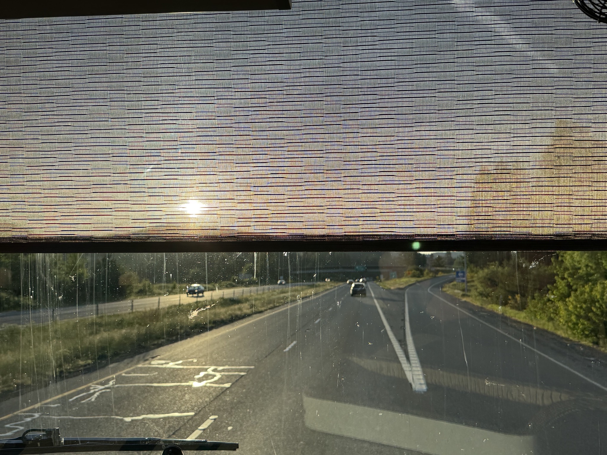 Getting towards sunset
