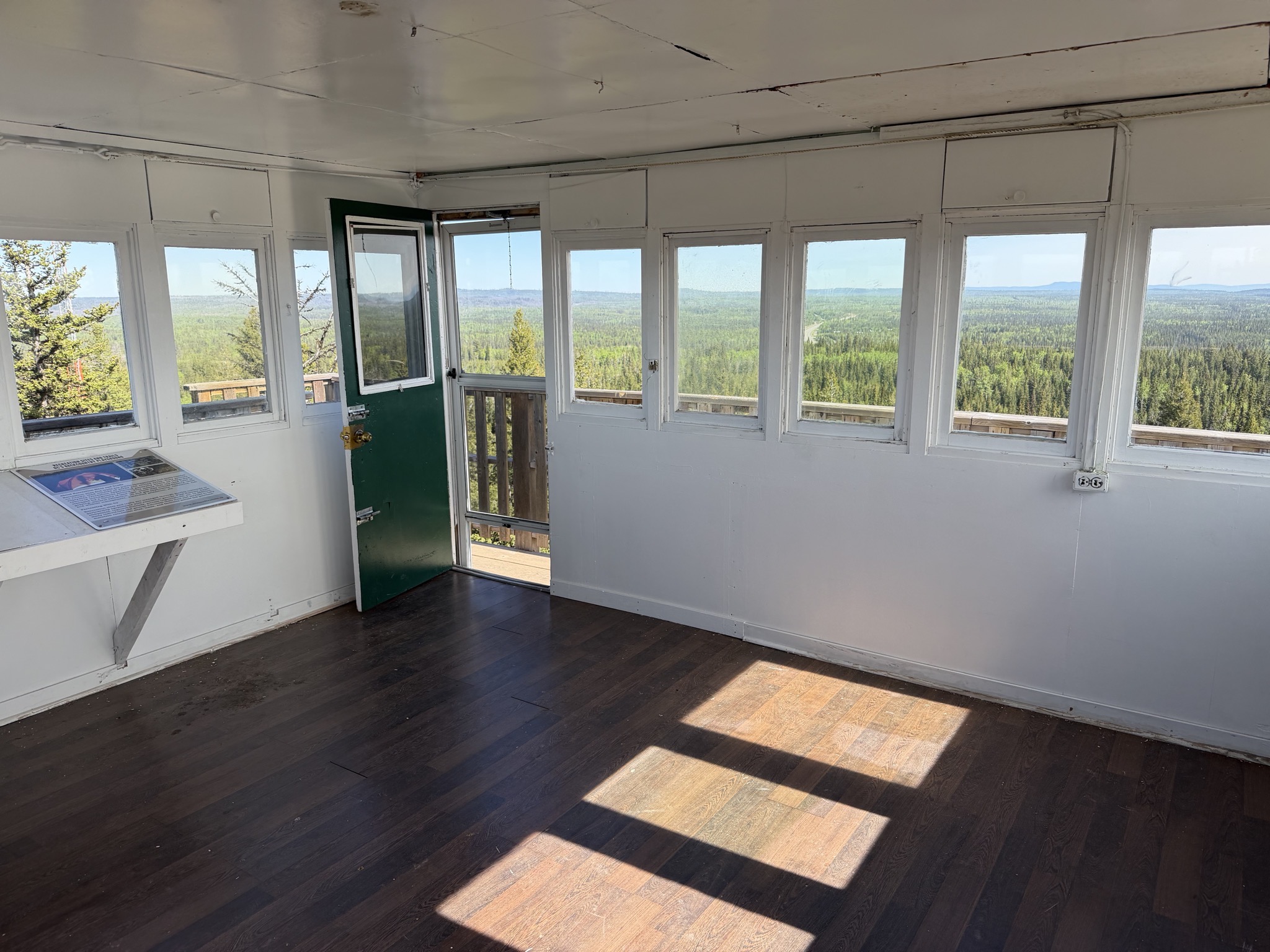 Fire watch tower