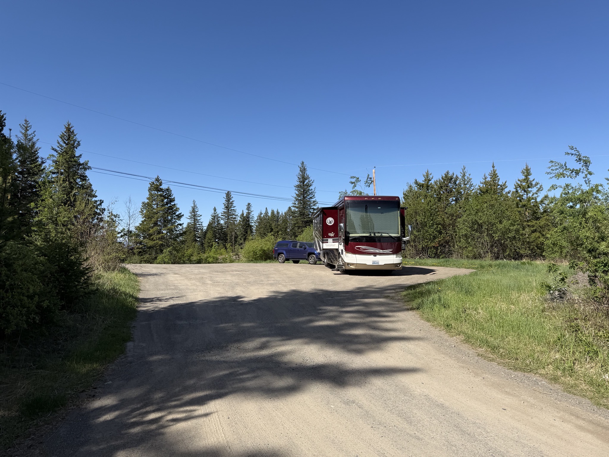Our boondocking site