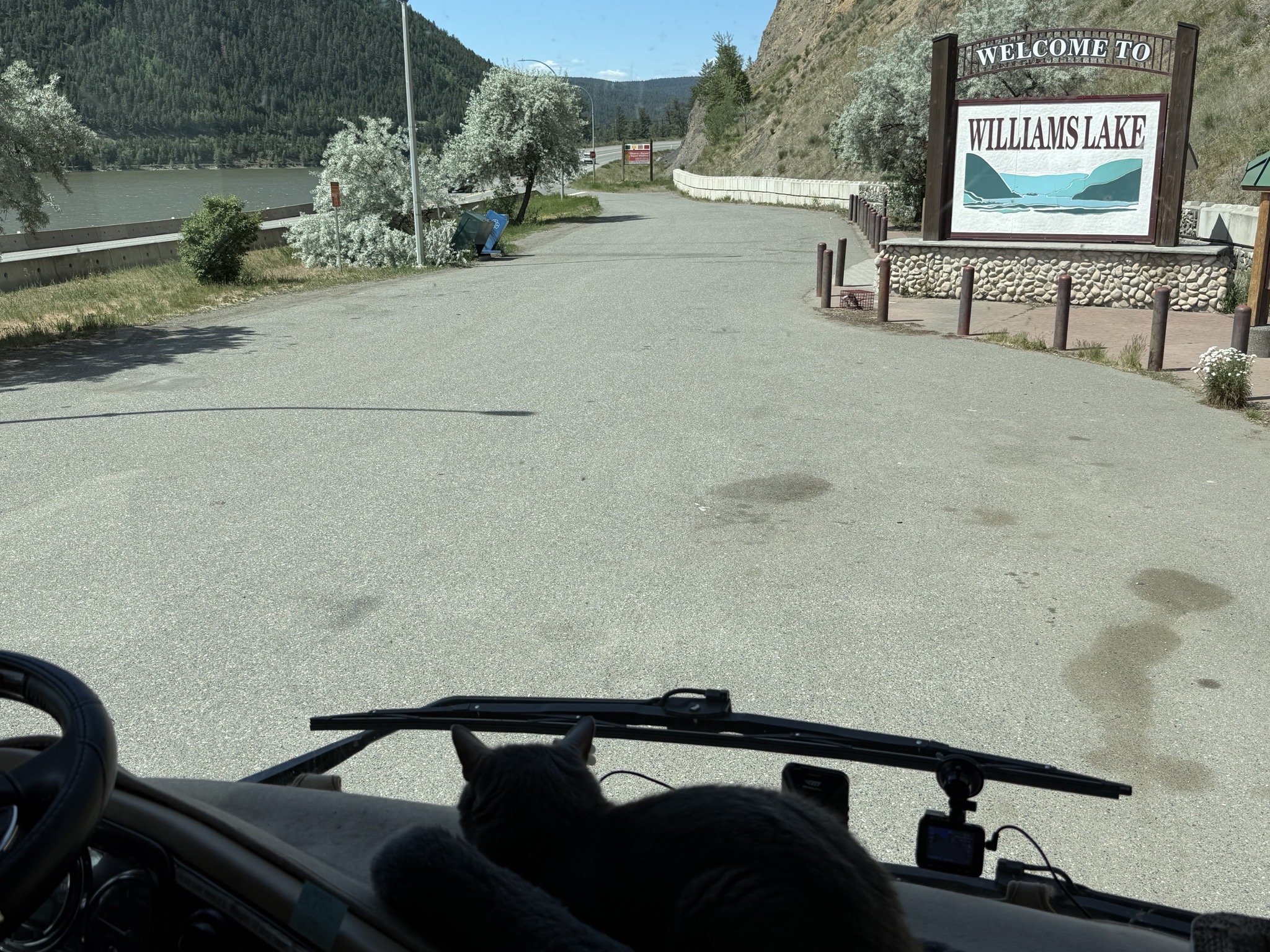 Williams Lake rest area