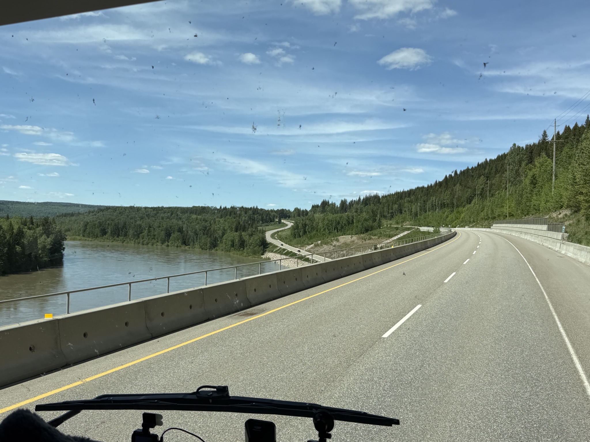 River and BC-97 highway