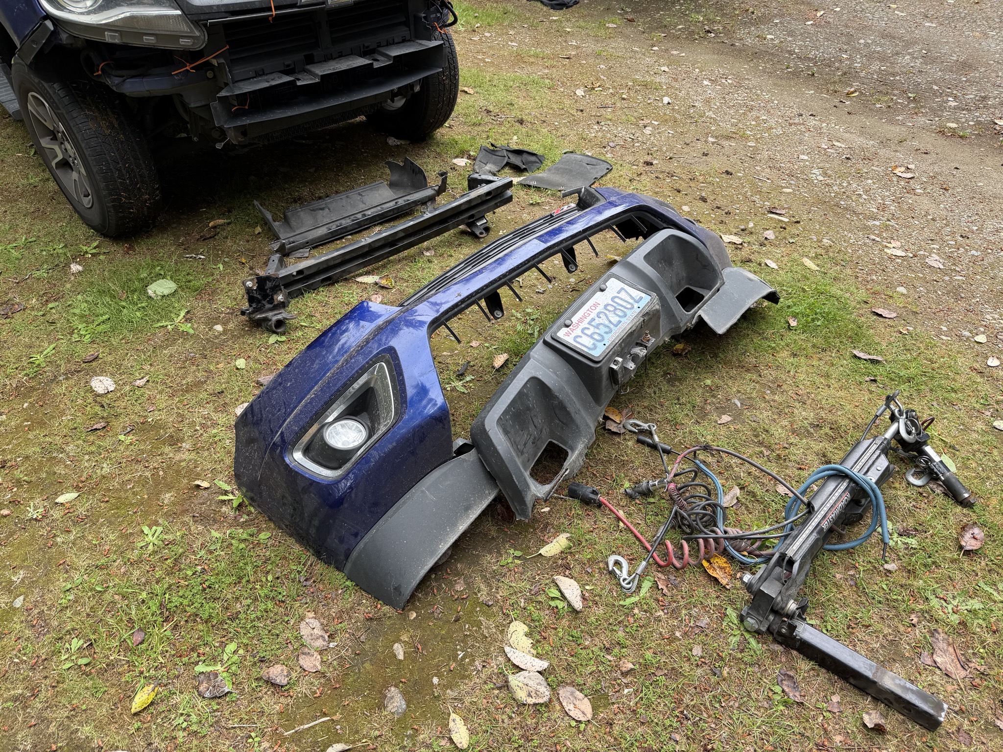 Truck damage