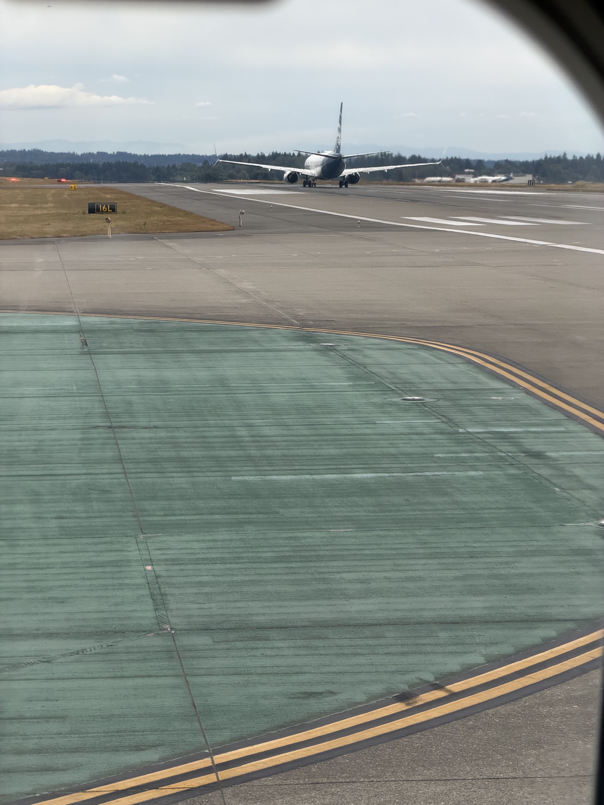 Taking off