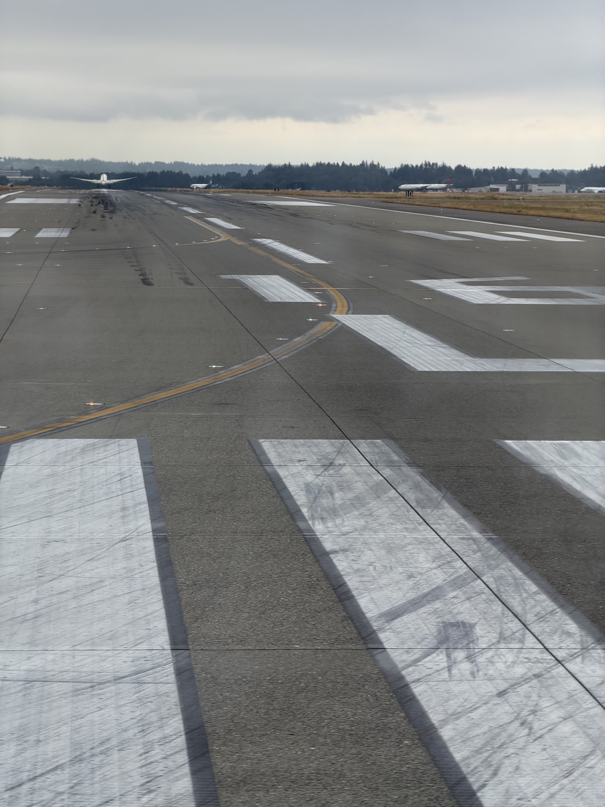 Plane taking off