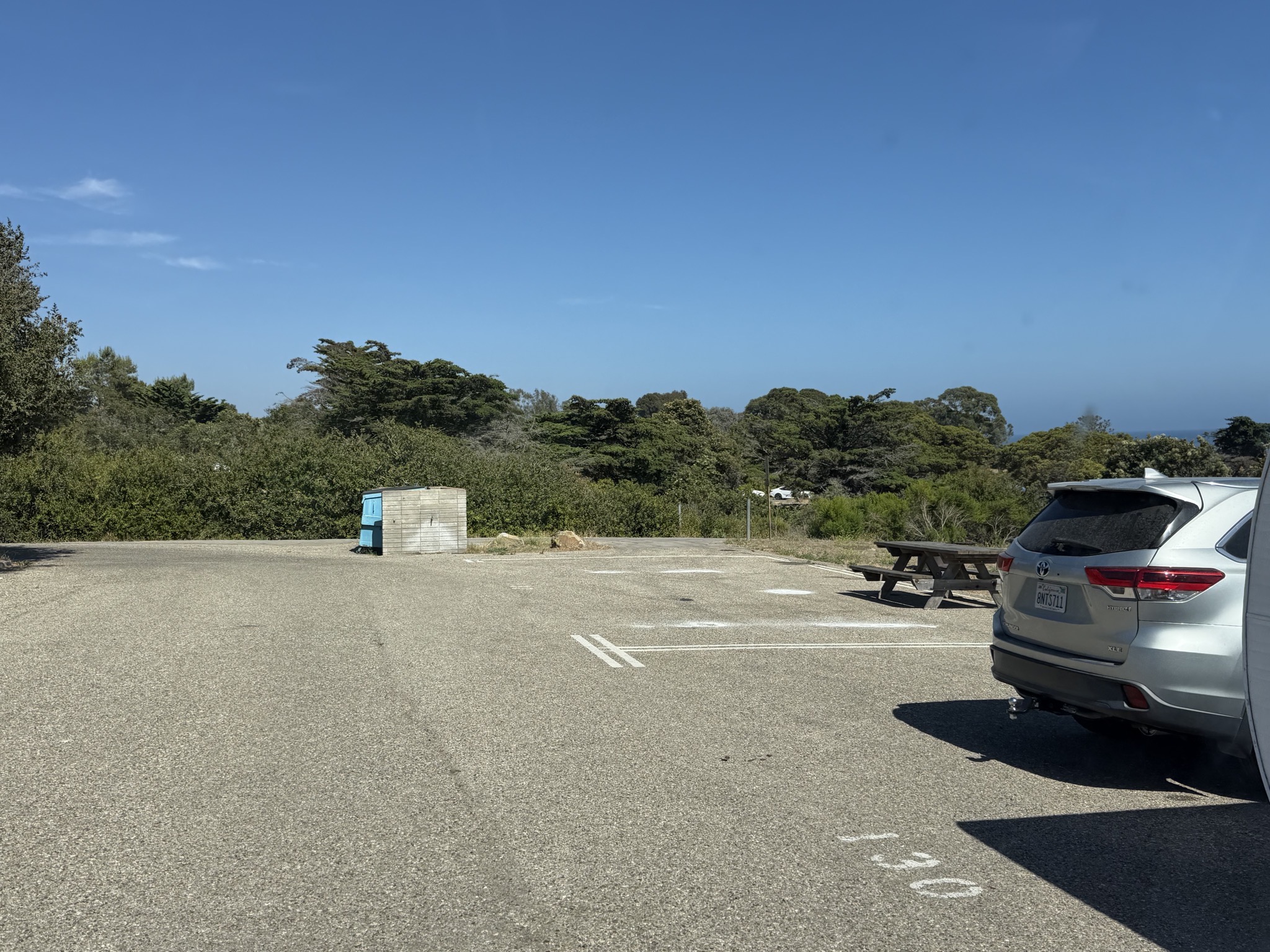 Our site was basically a parking space