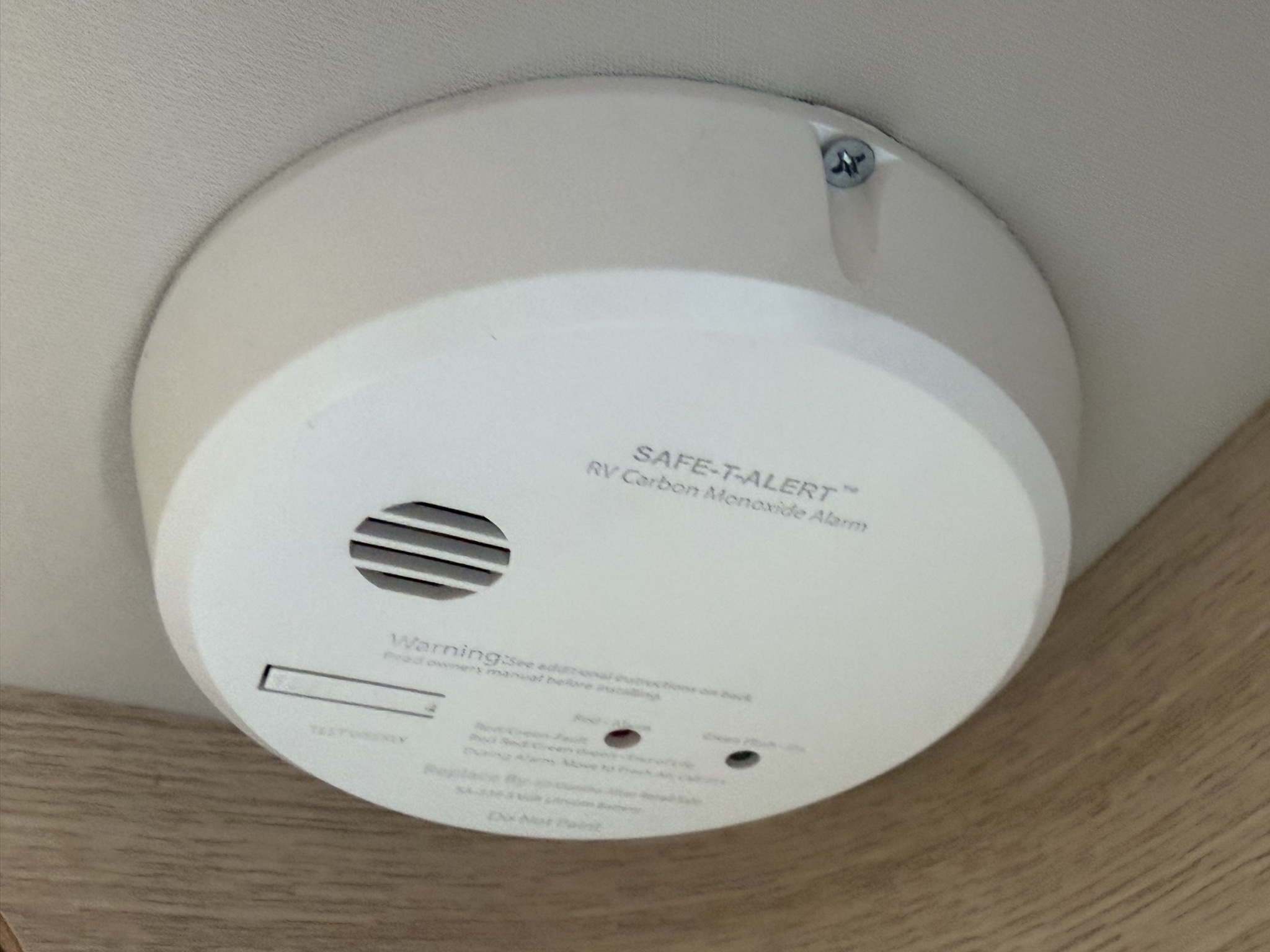 Carbon monoxide alarm