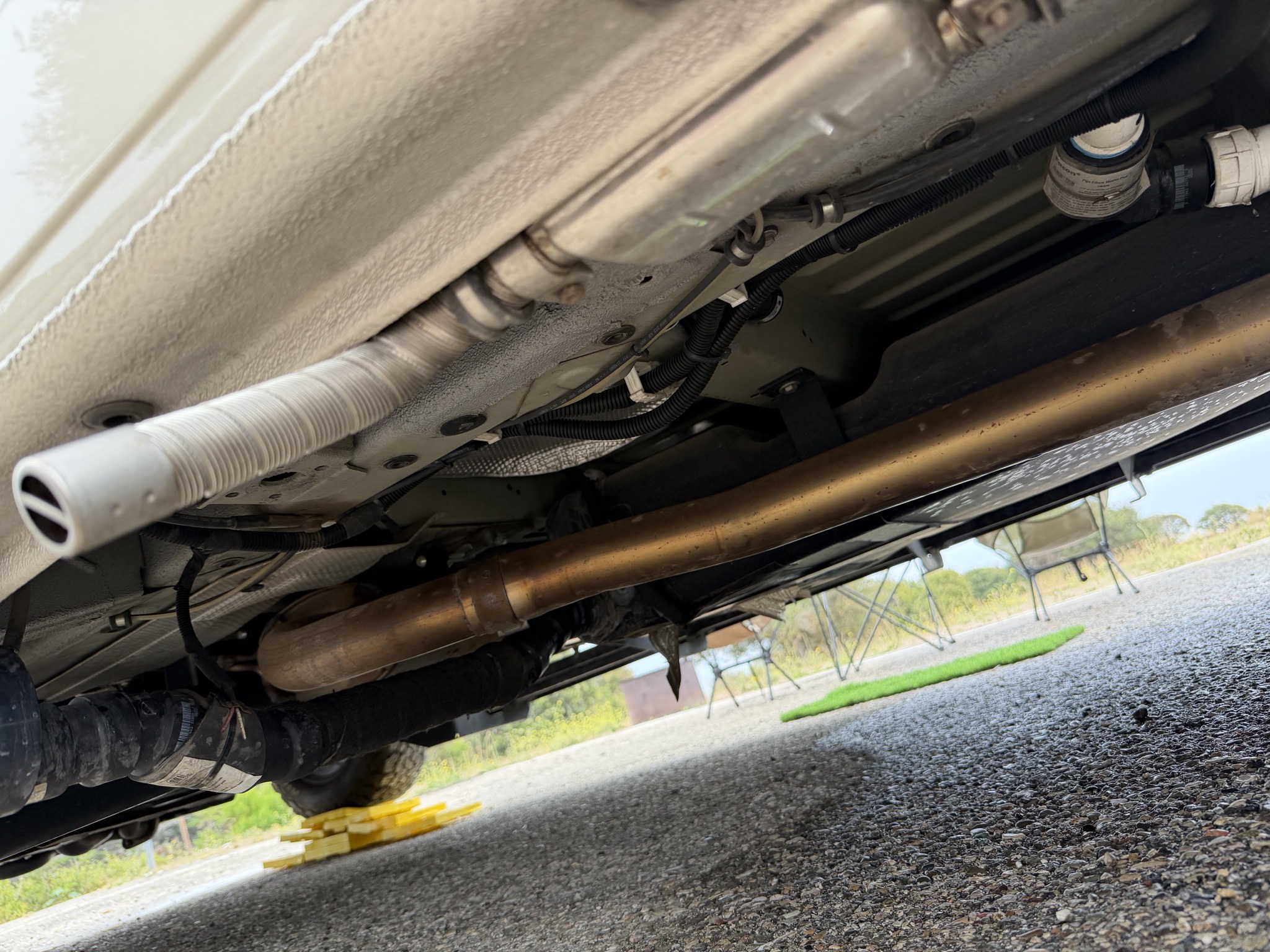 Rixen heater exhaust