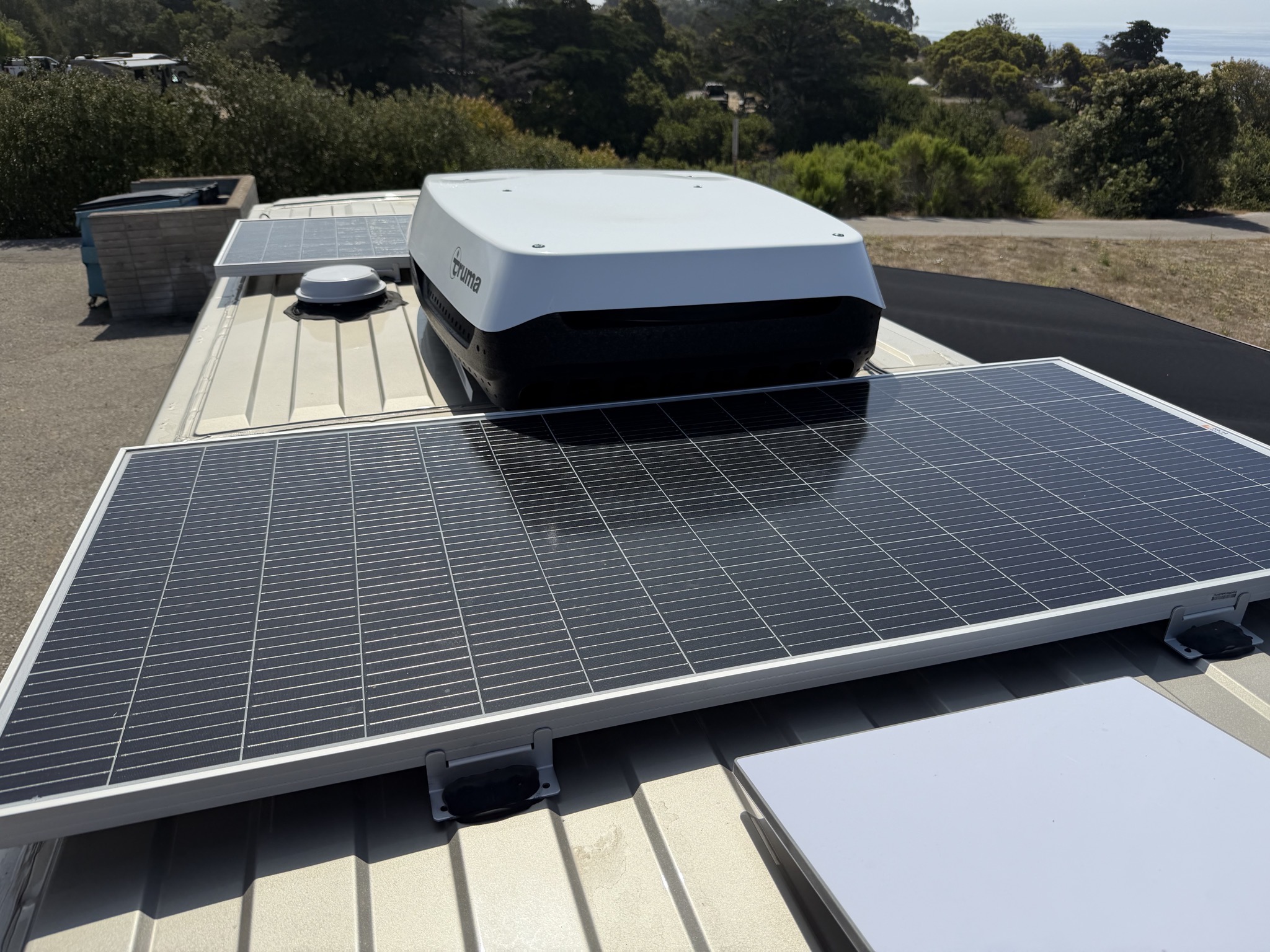 Roof solar, AC, Starlink