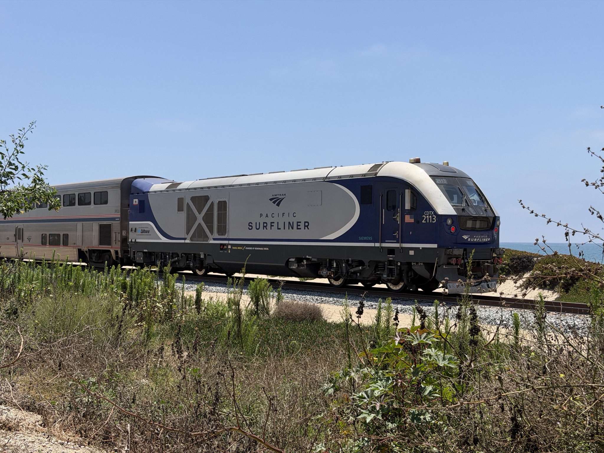 Pacific Surfliner train
