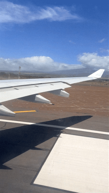 Taking off