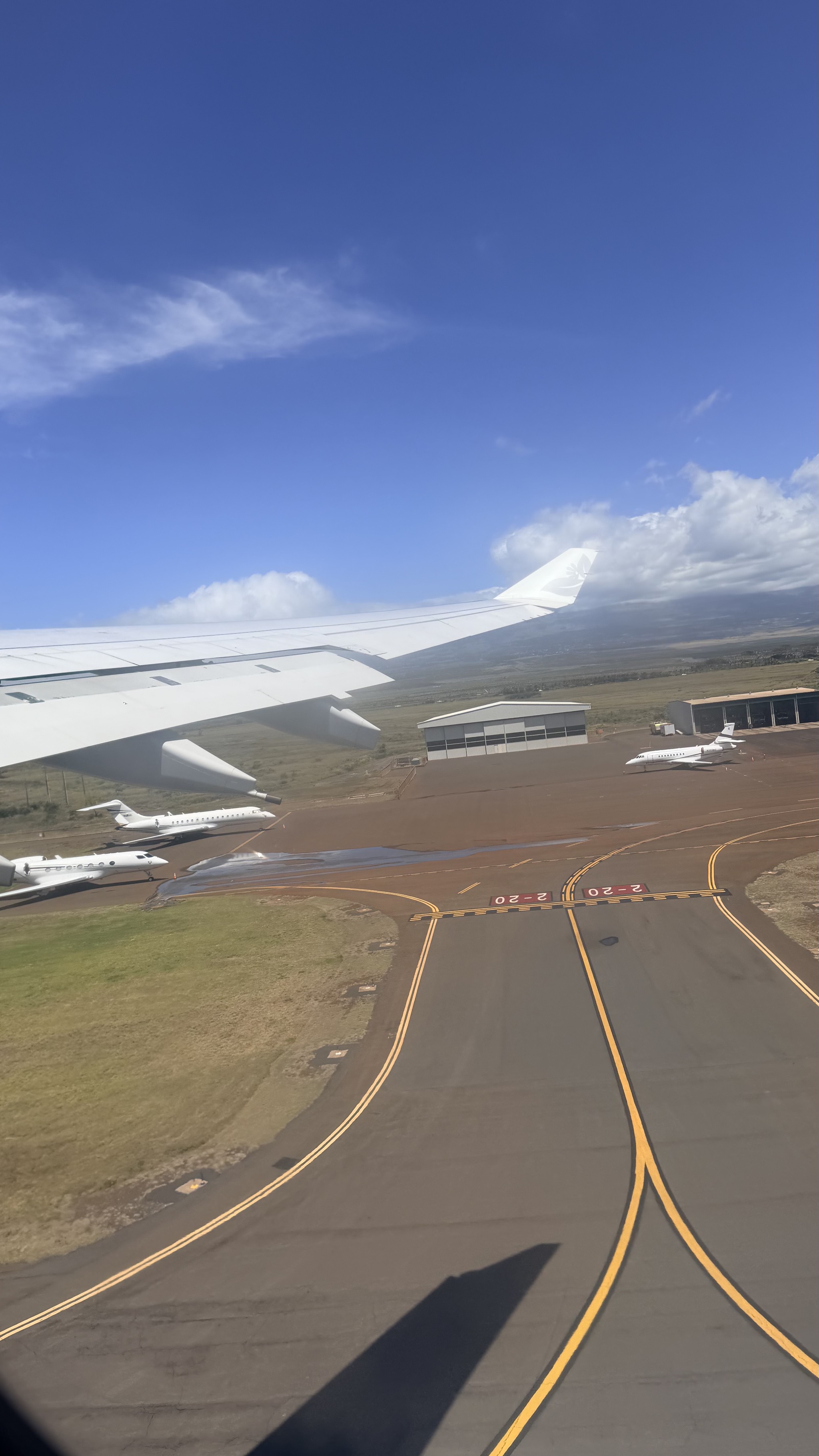 Taking off