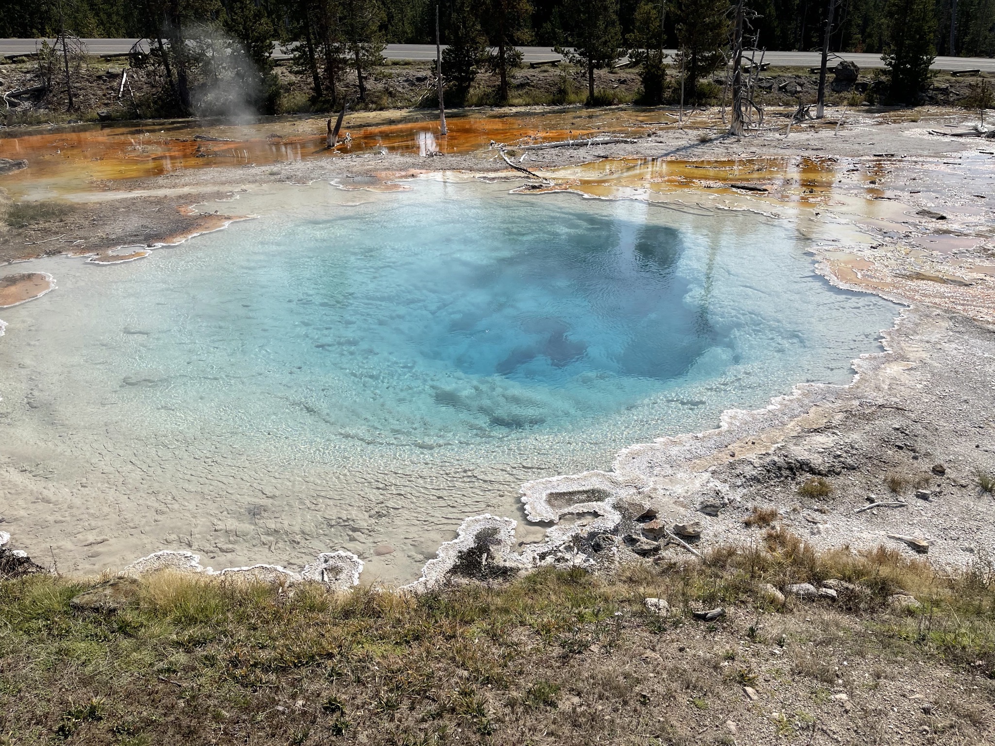 Blue pool