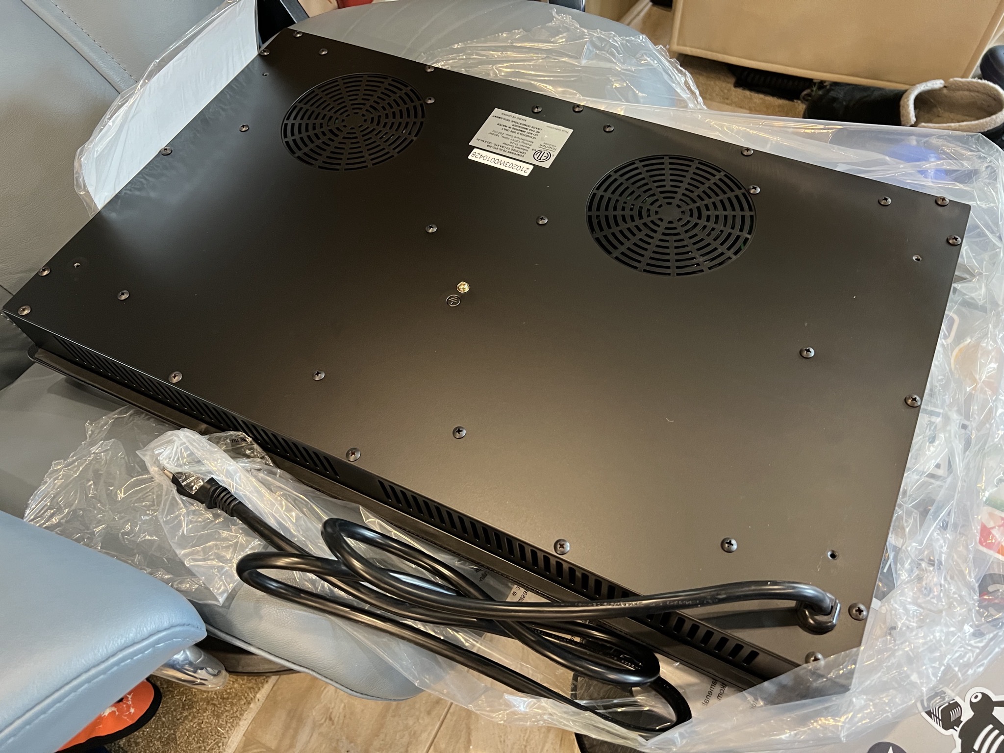New cooktop bottom