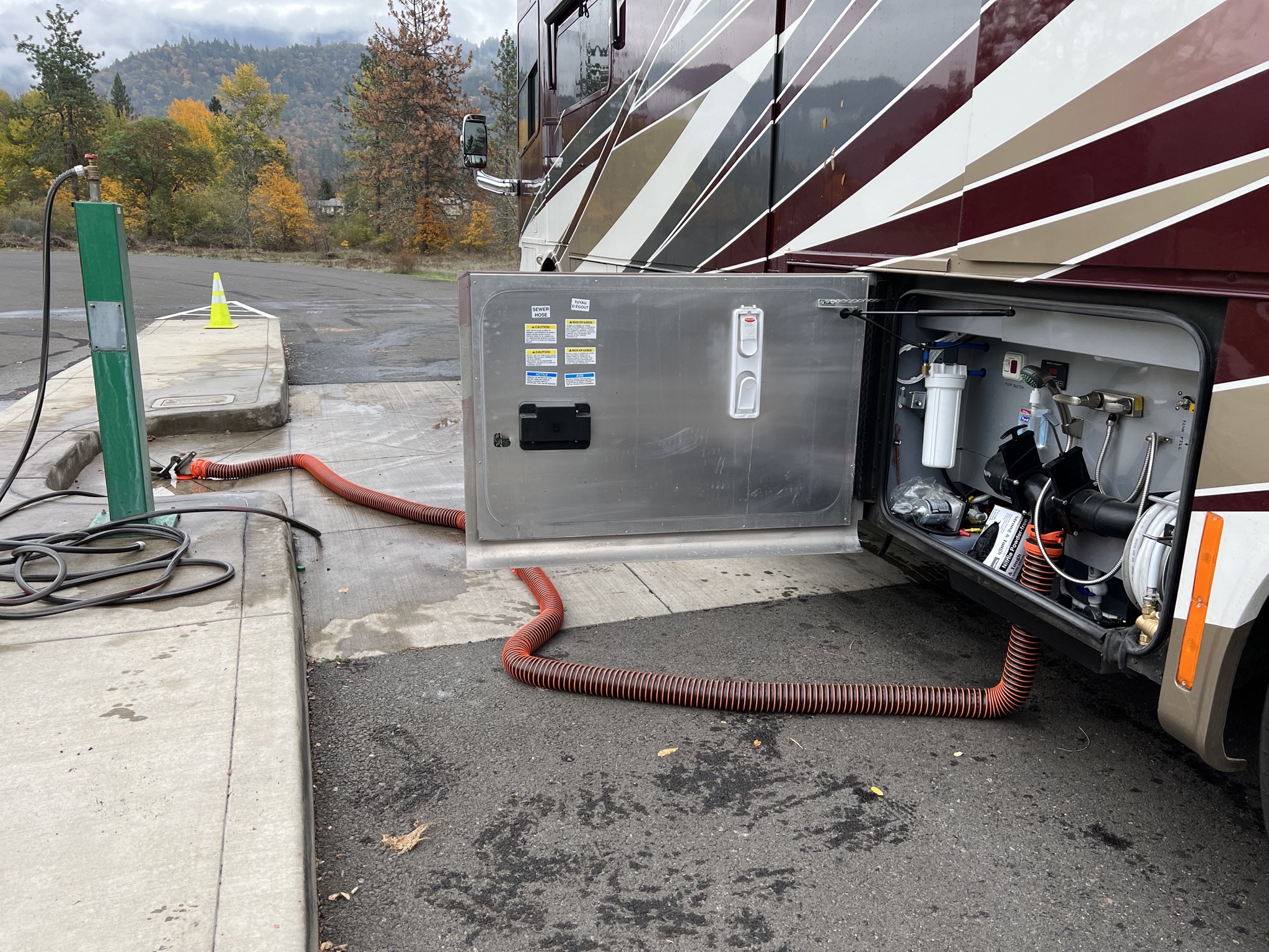 Dump station