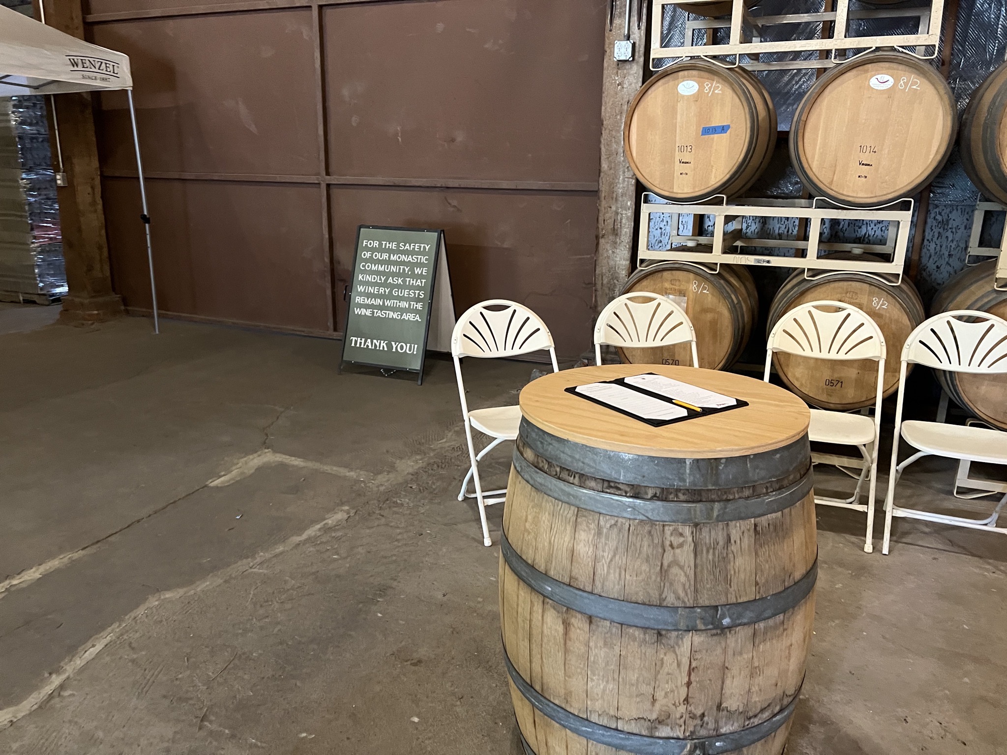 Tasting room