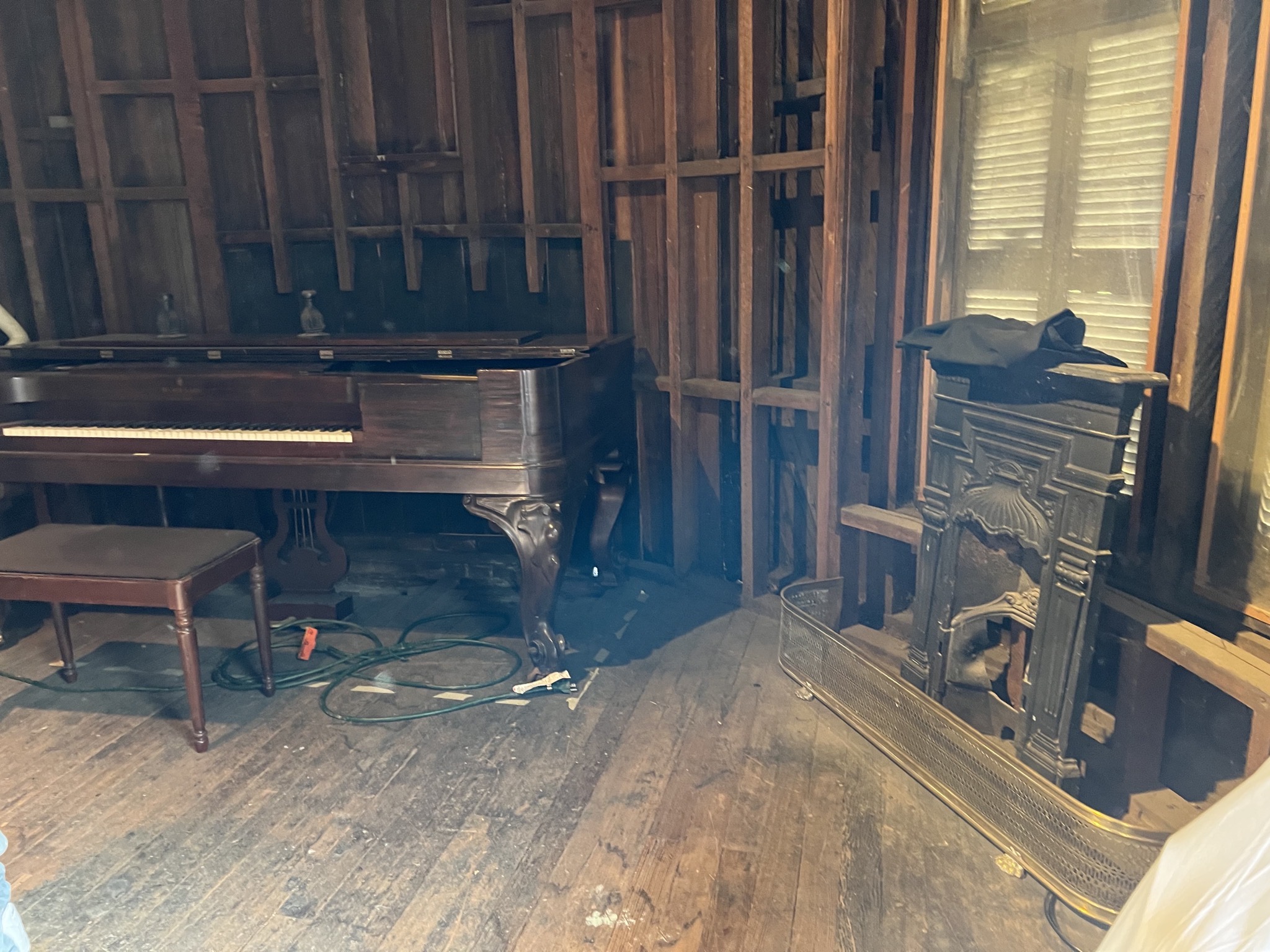 Unfinished room