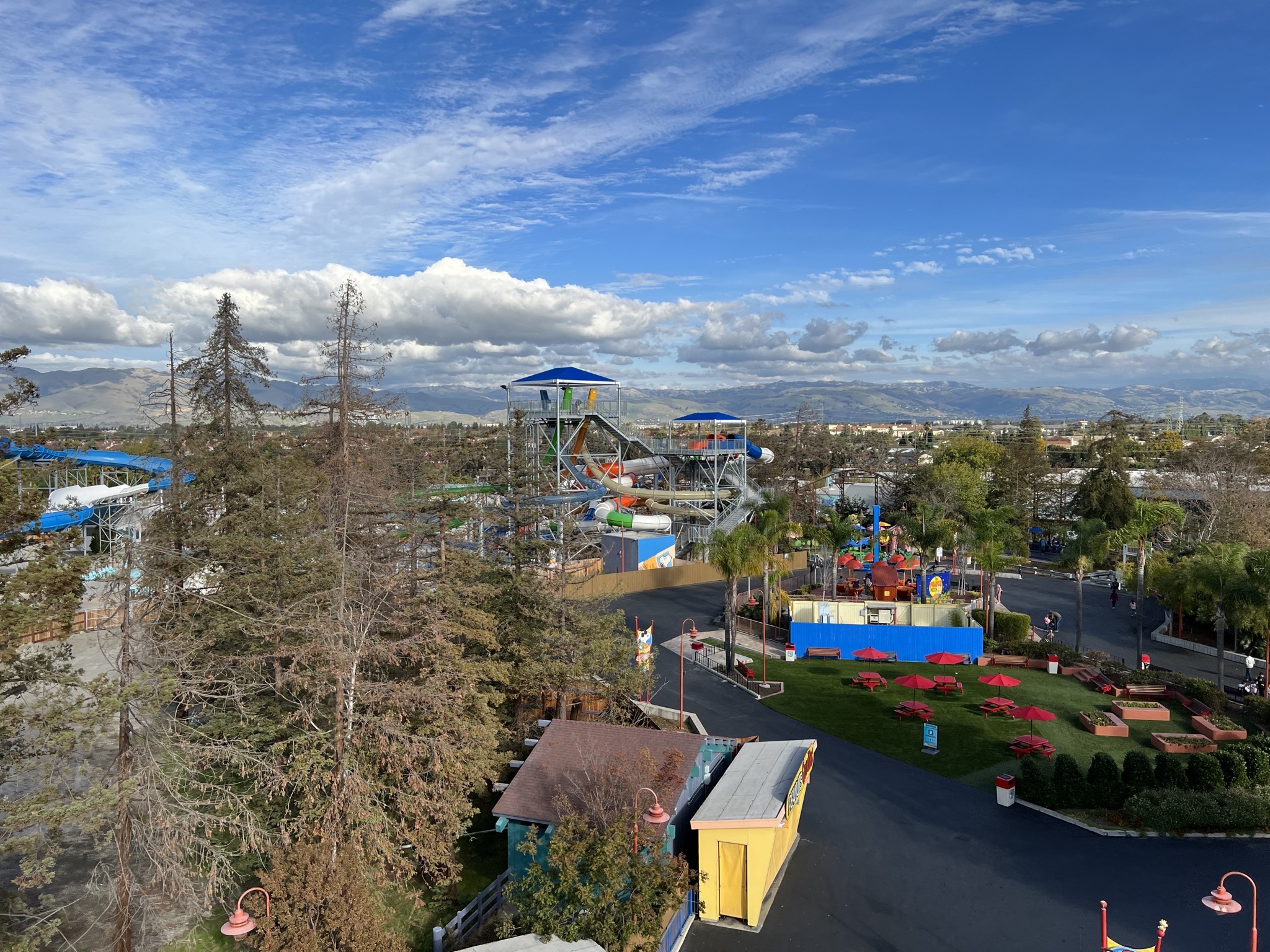View from gondola