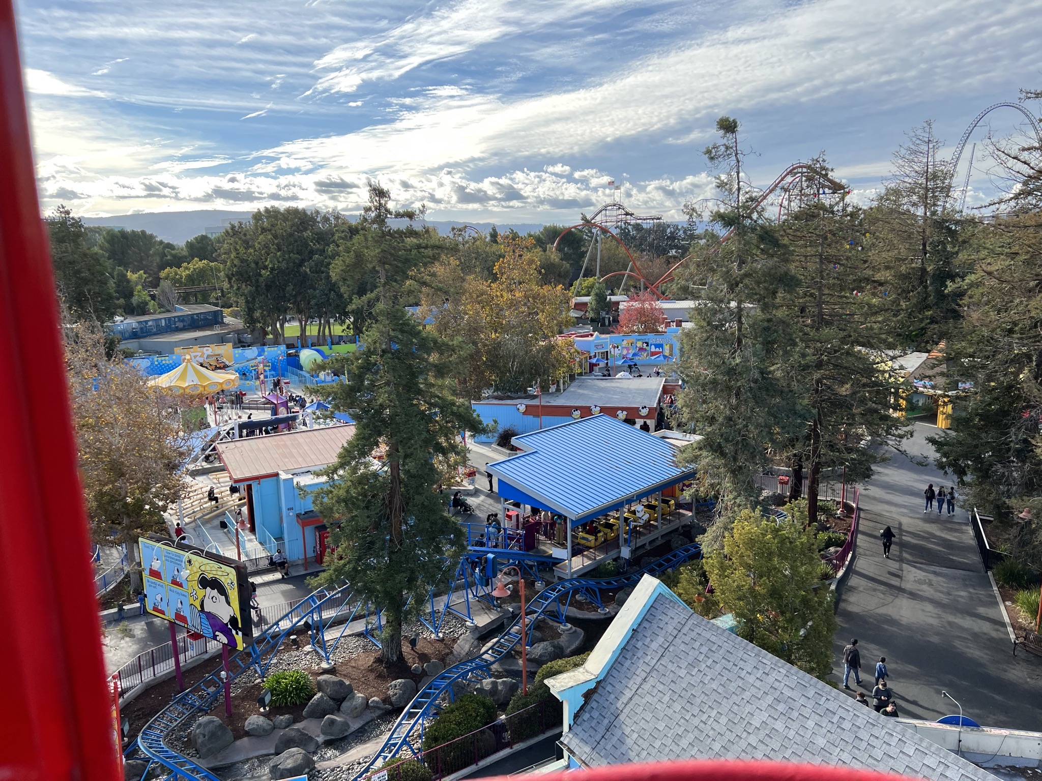 View from gondola