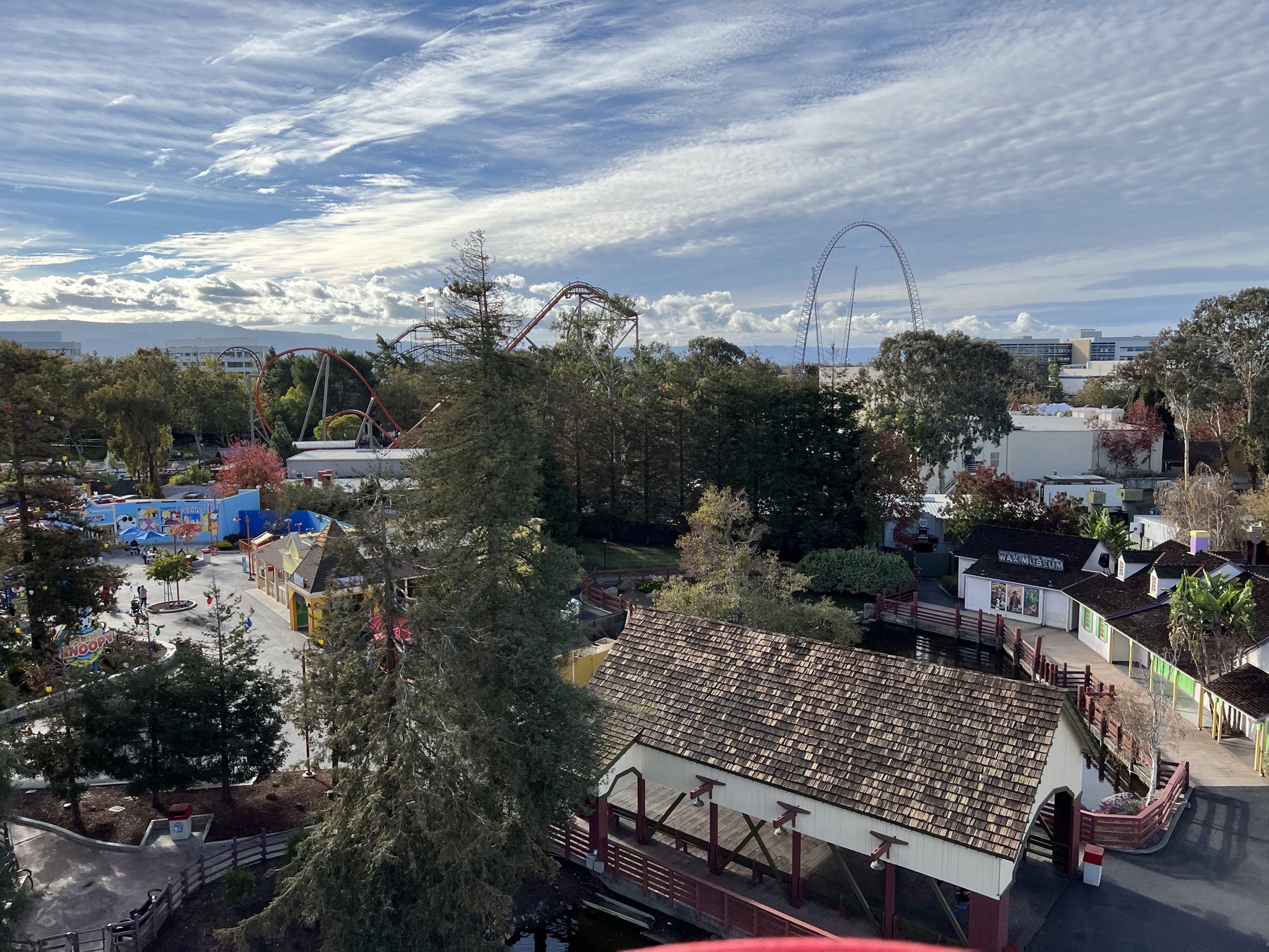 View from gondola