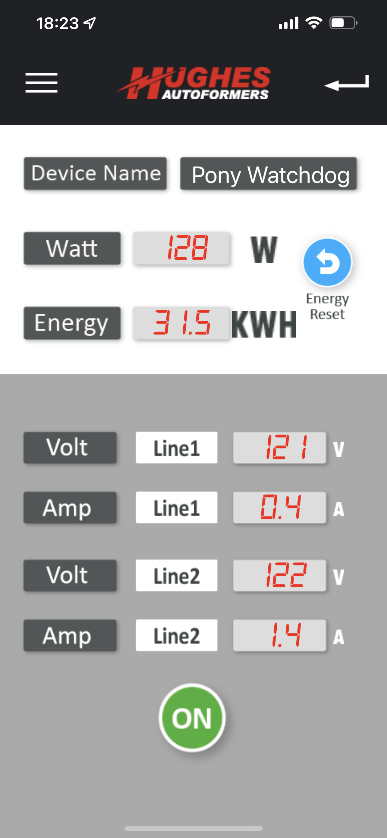 Power Watchdog app