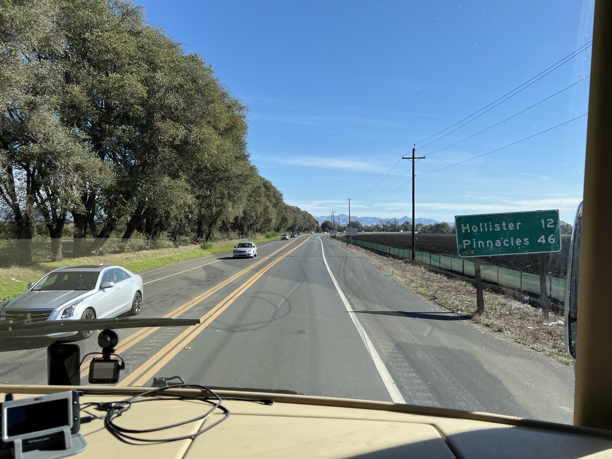 Highway driving