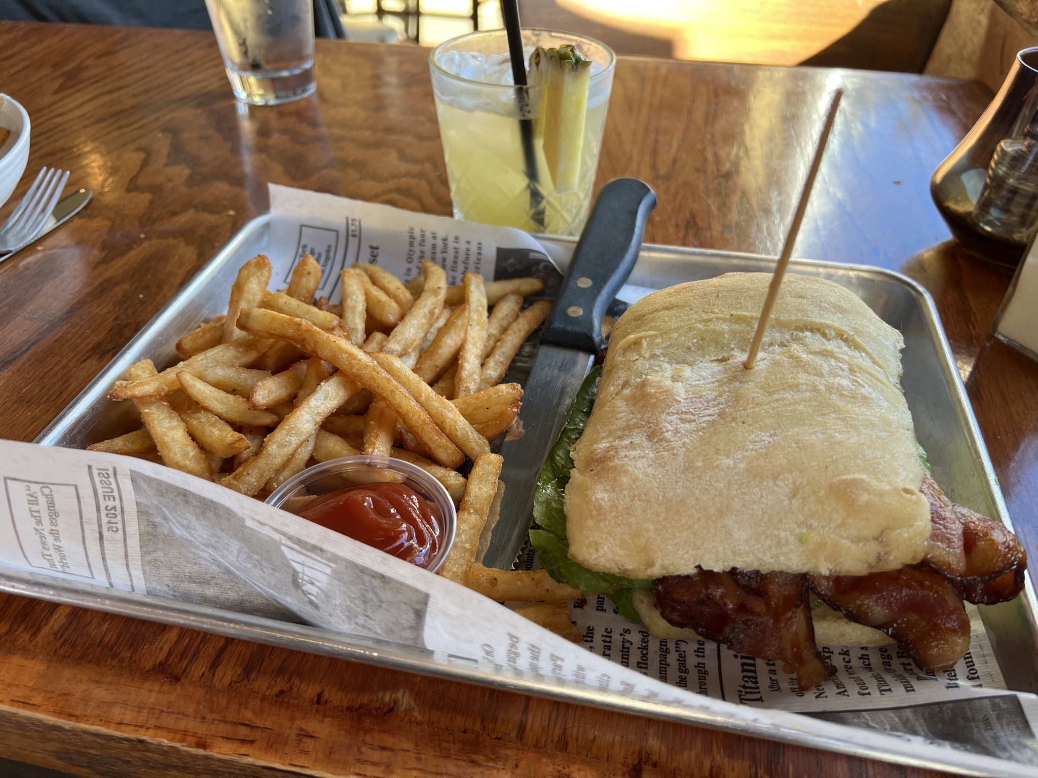 Fries and BLAT