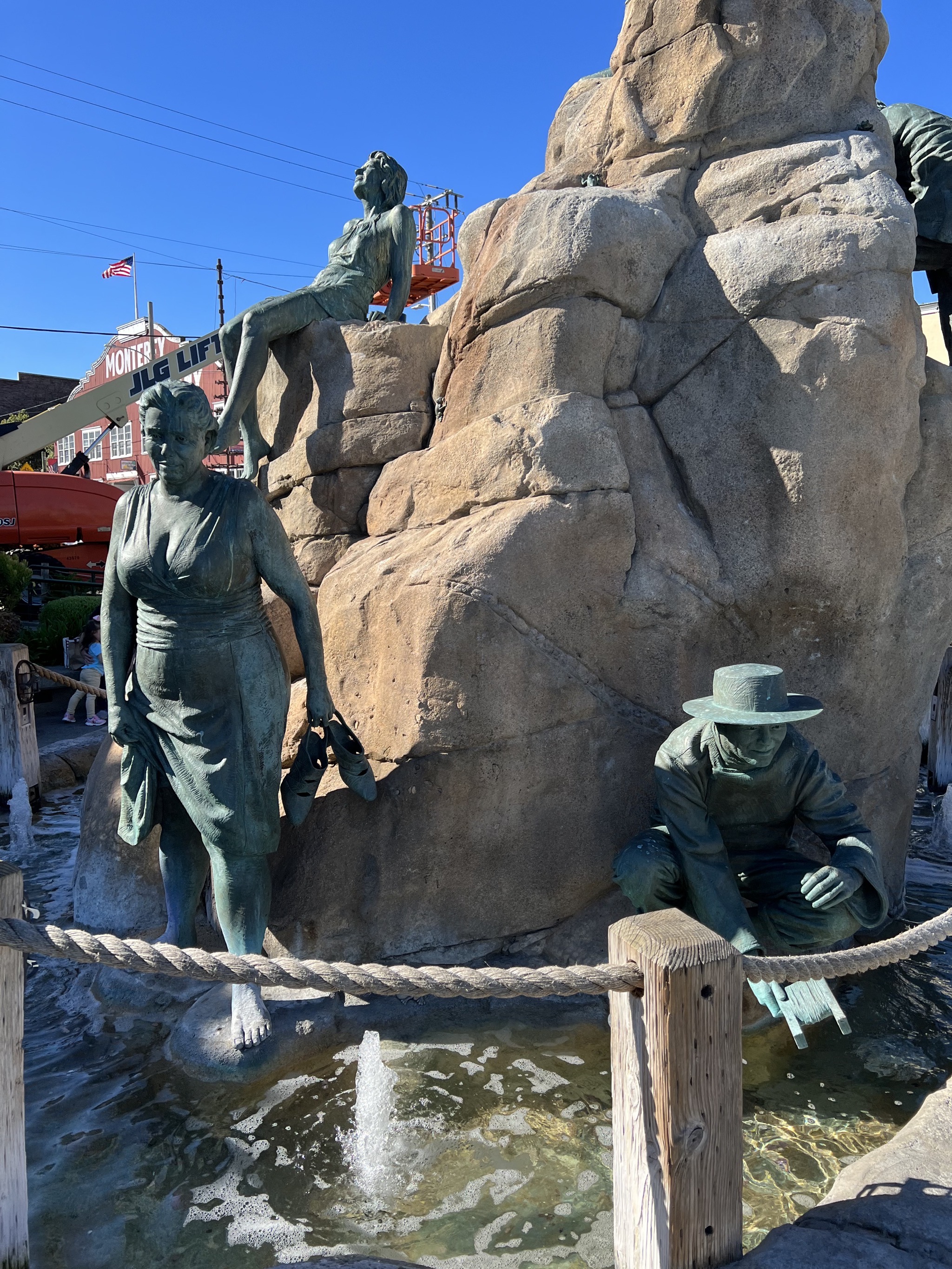 Monterey Bay Cannery Row monument
