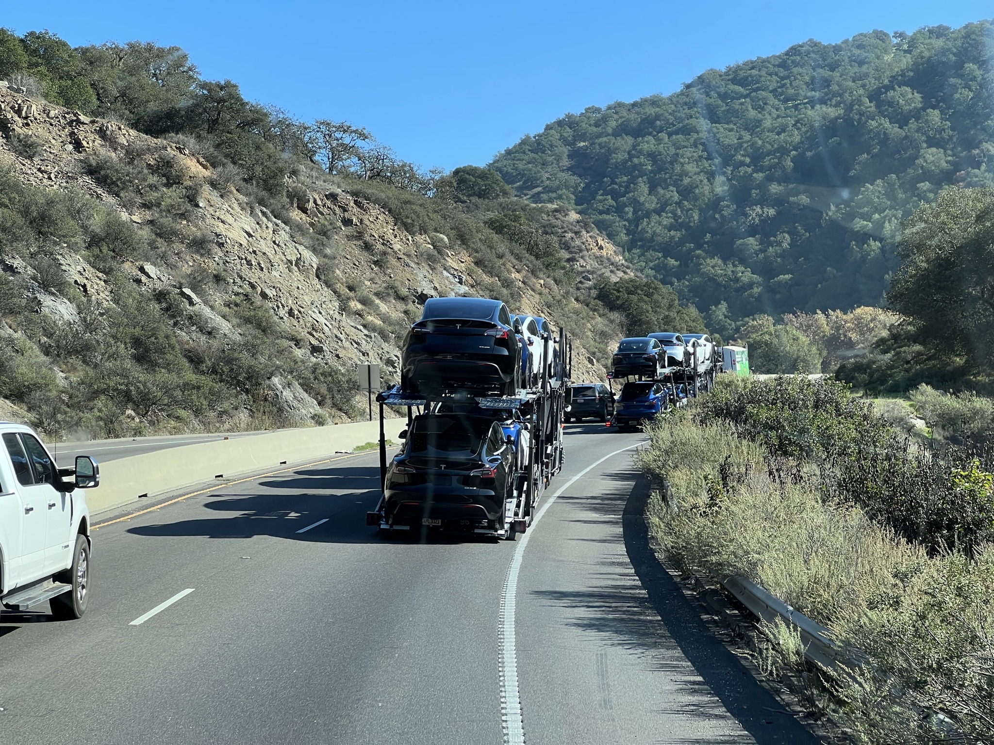Transporting Teslas