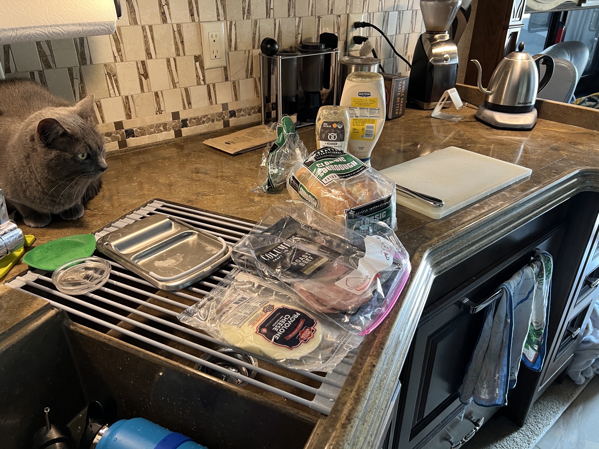 Making lunch
