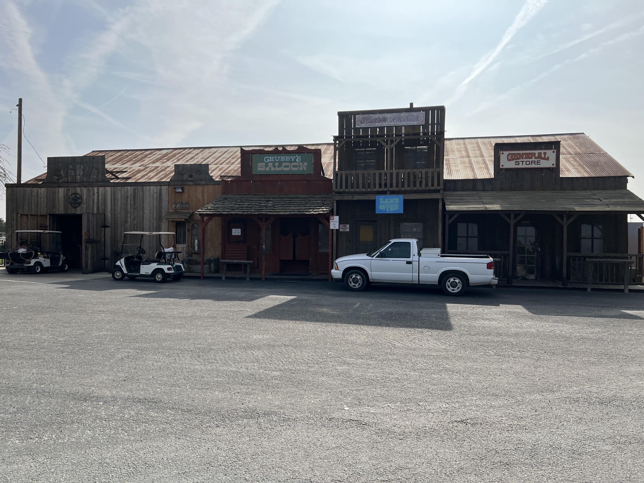 Rustic-style building