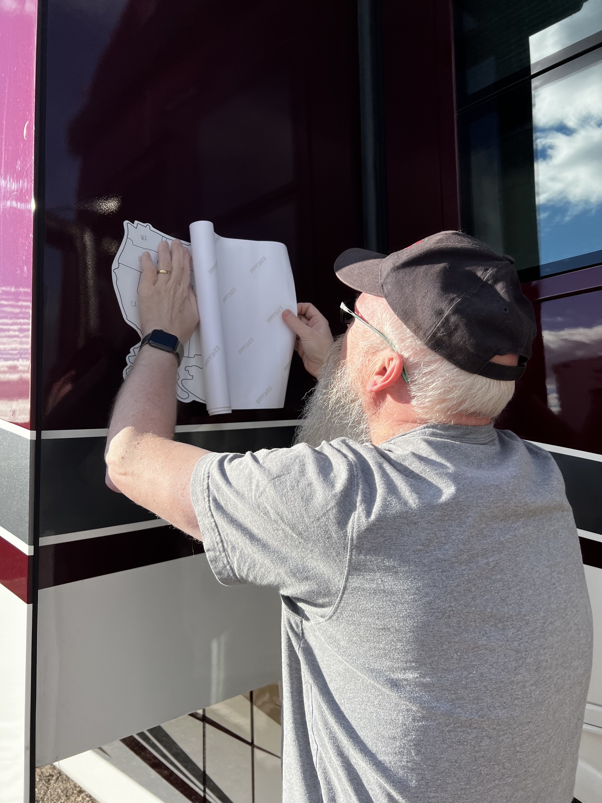 David adding map base