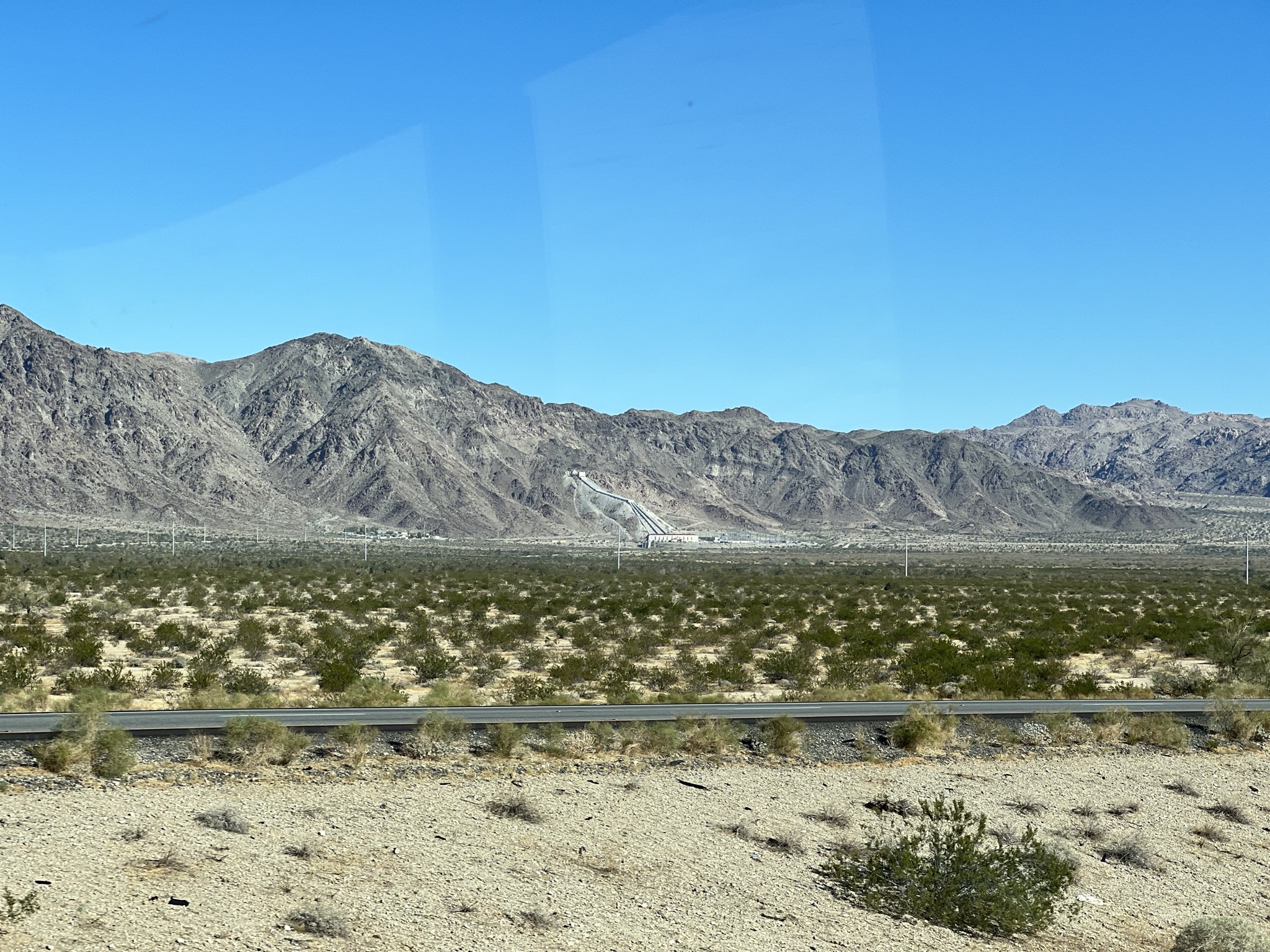 Hills and aquaduct