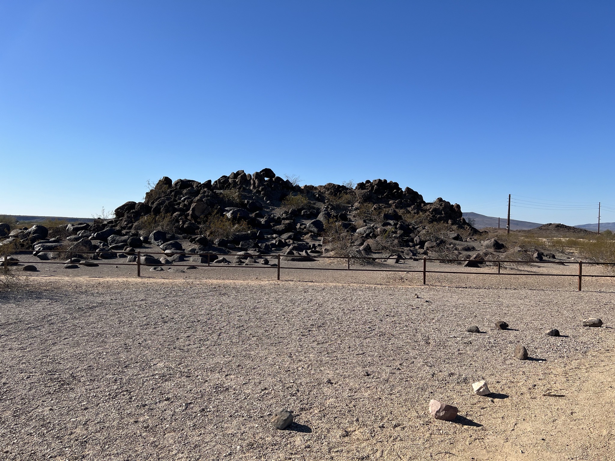 Petroglyph rocks