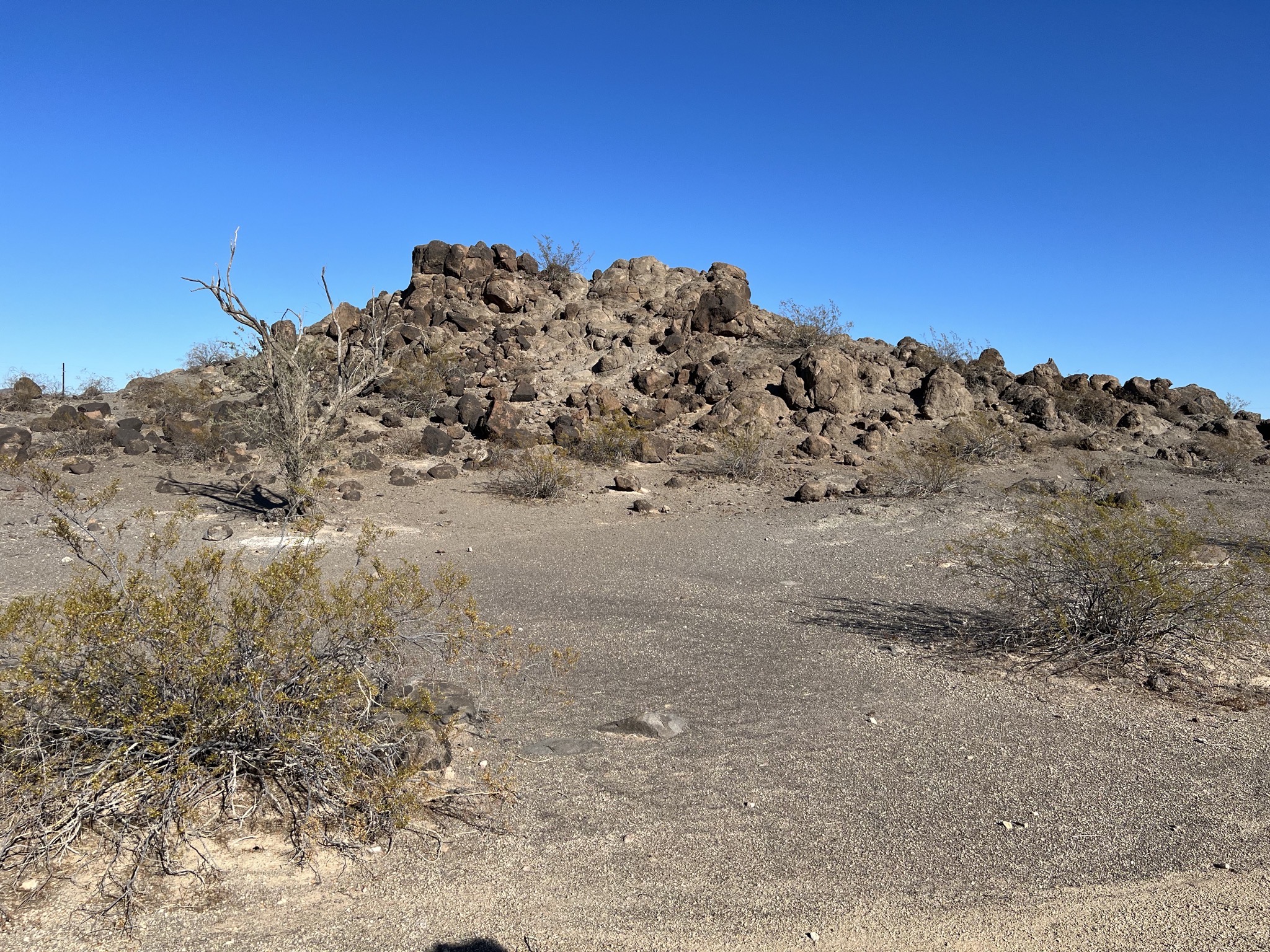 Petroglyph rocks