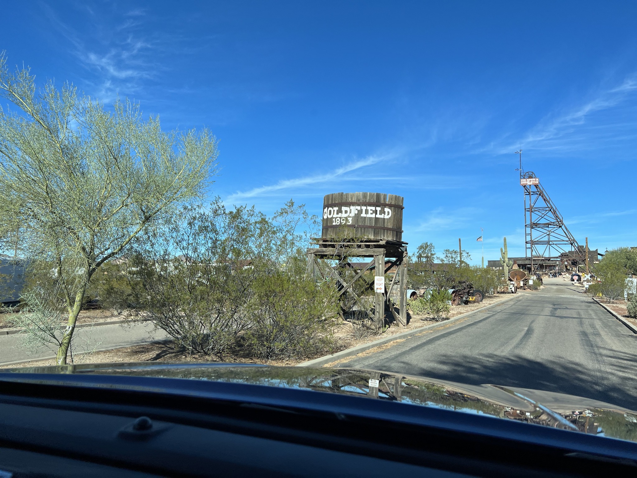 Goldfield Ghost Town entrance