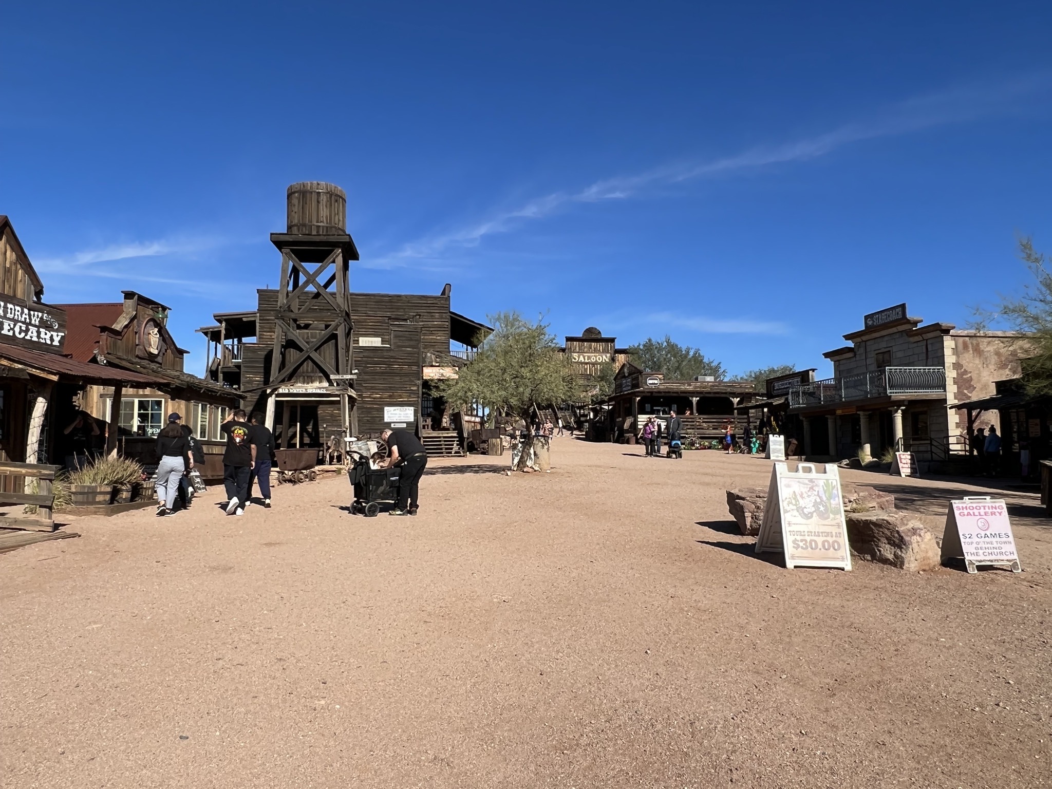Town buildings