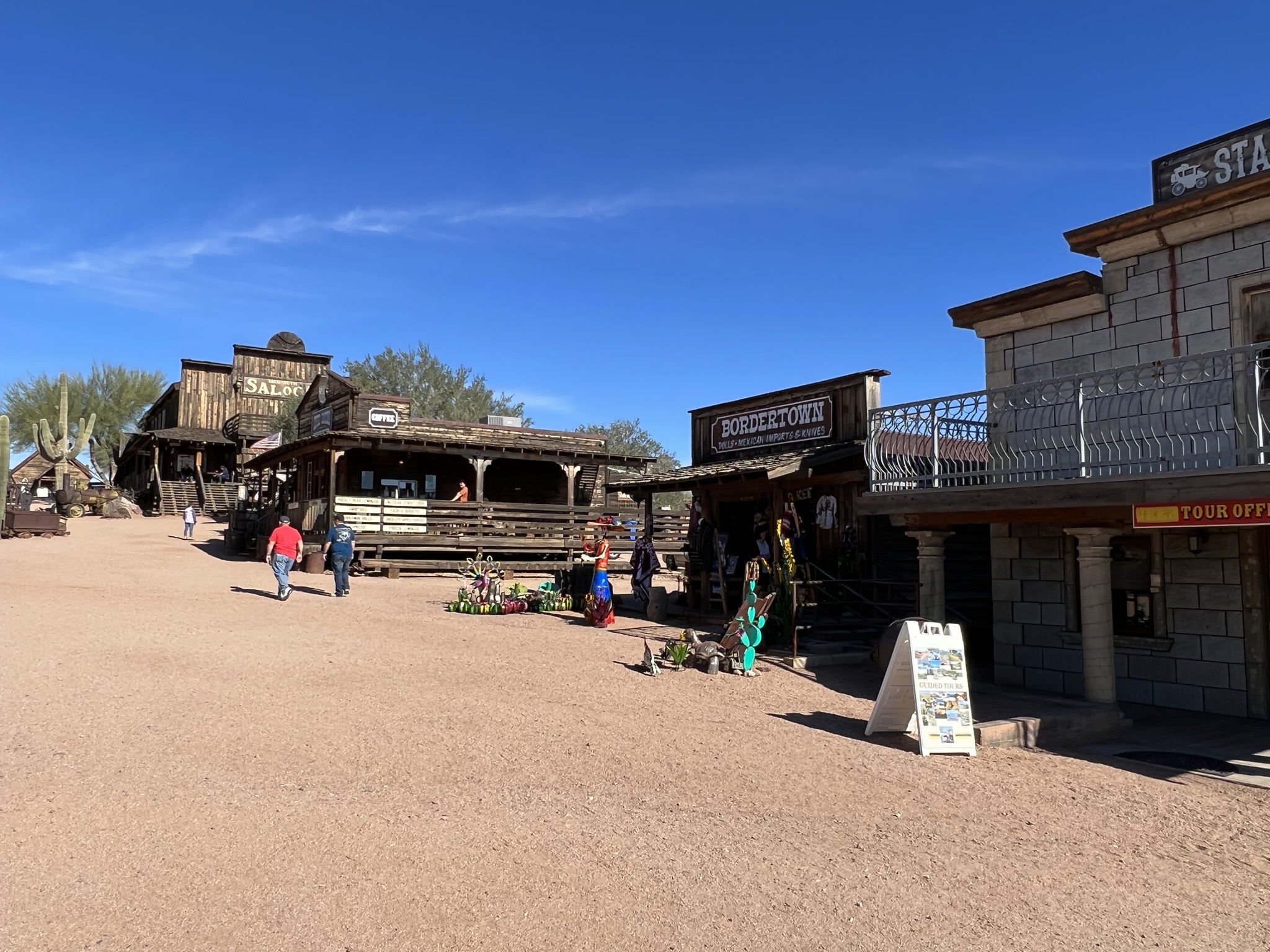Town buildings