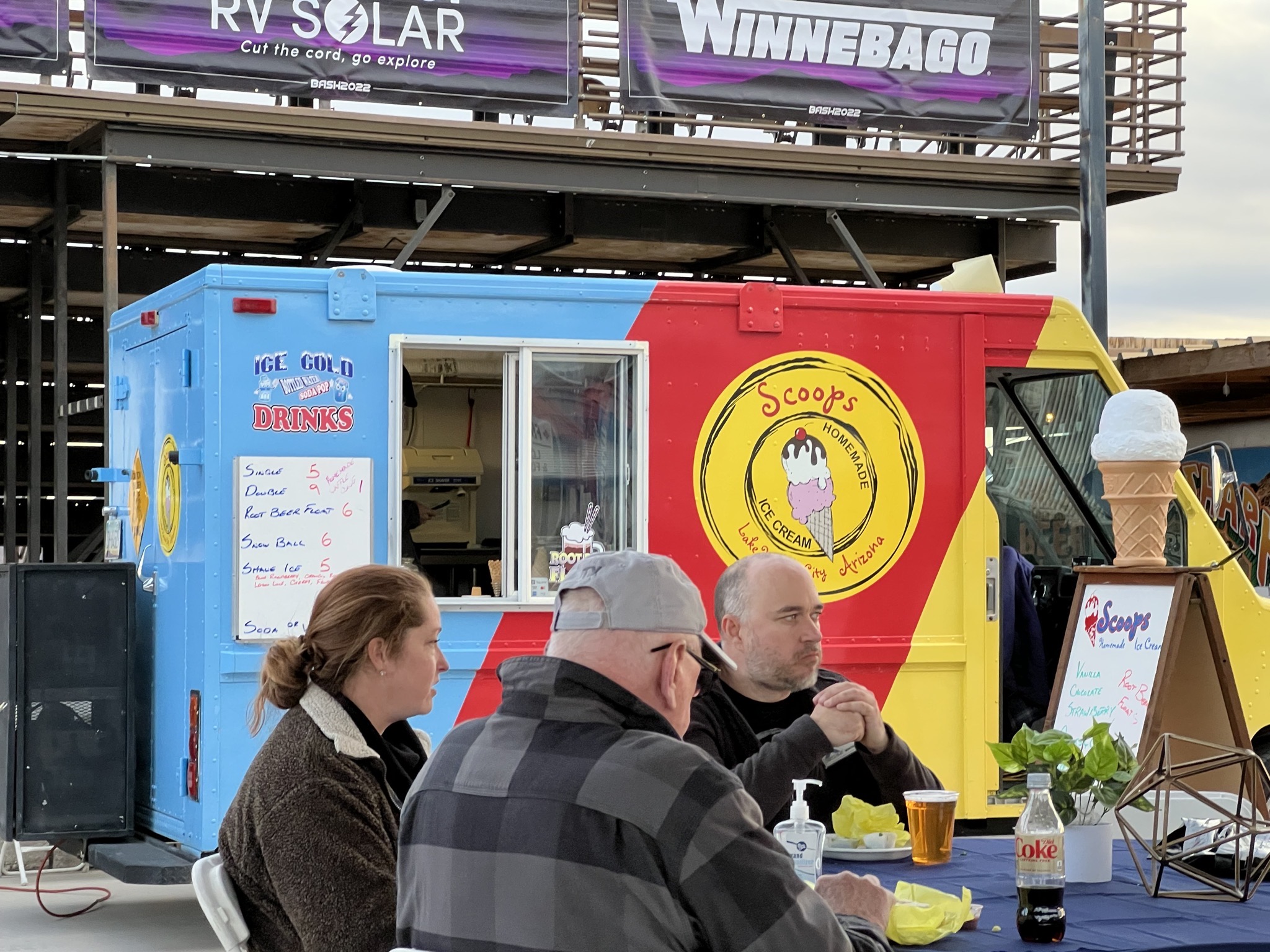 Ice cream truck